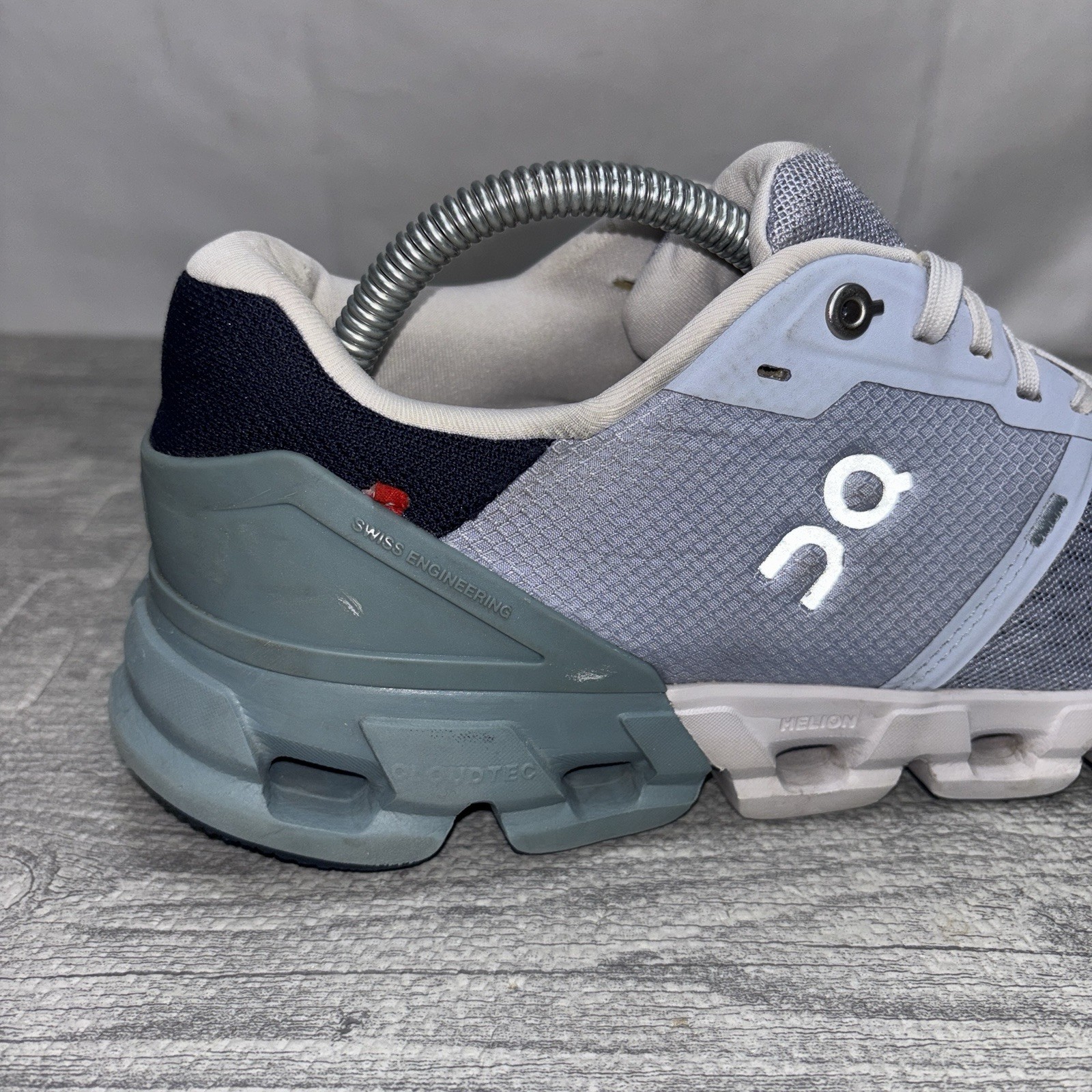 On Cloud Cloudflyer 4 Womens Running Shoes Sneakers Size 10 Blue Gray