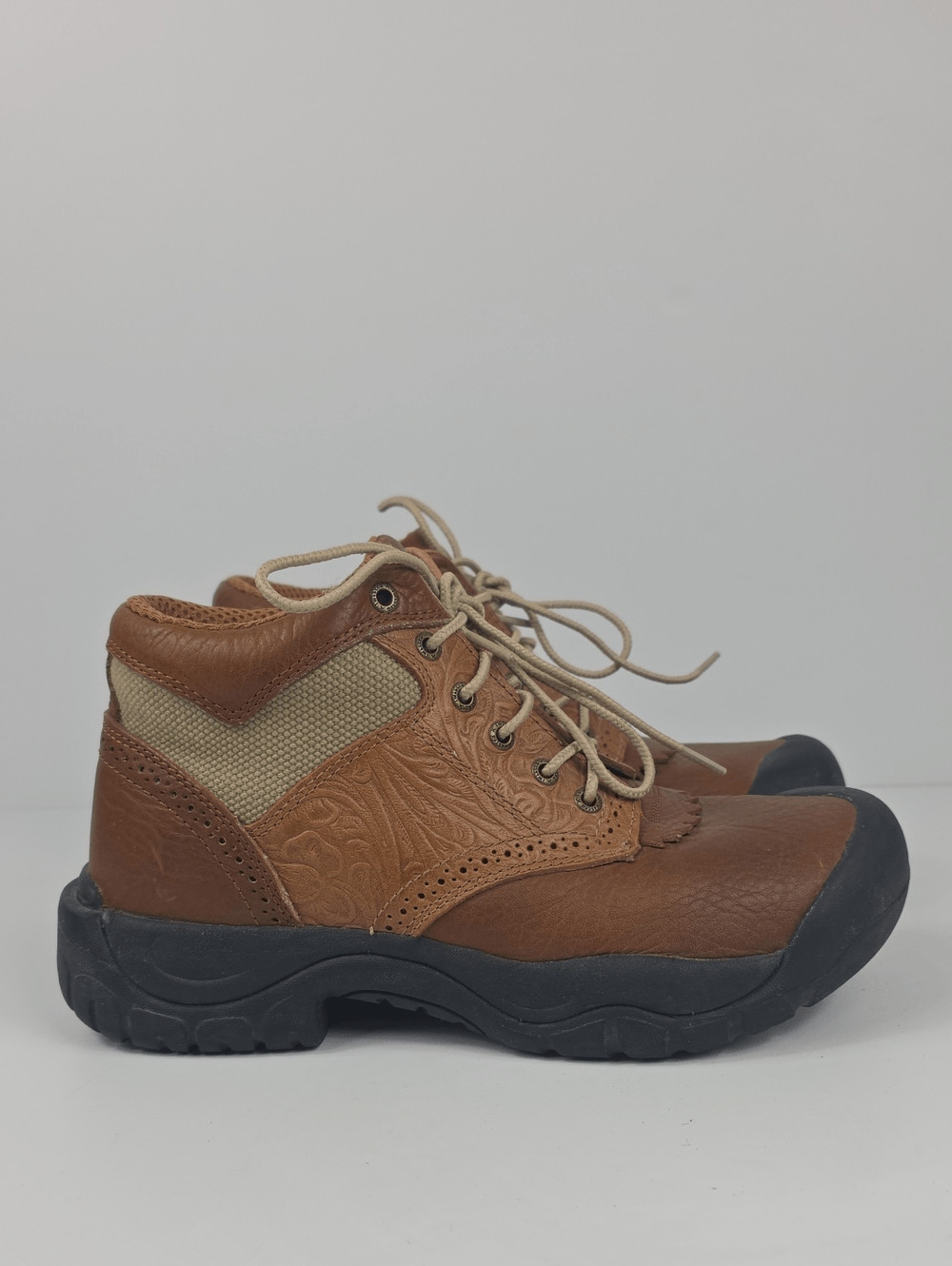 Twisted X Women’s 4″ All Around Lace-Up Hiking Work Boot Size 7.5