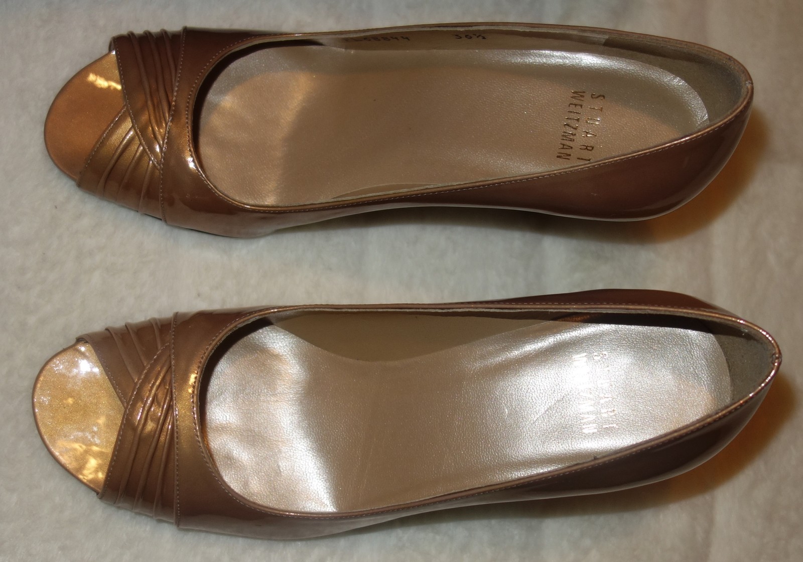 Stuart Weitzman daphneritz champain Pump shoes sz 36.5 US SZ 6 new