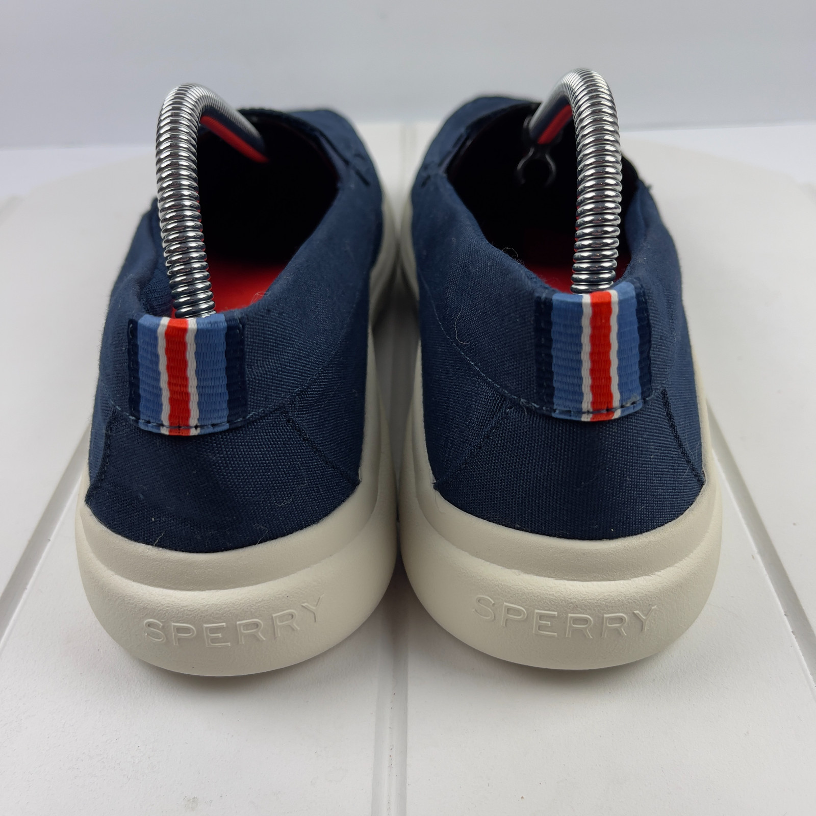 Sperry Recycled Shoes Women’s 10M Blue Captain’s Moc Slip Ons Sneakers