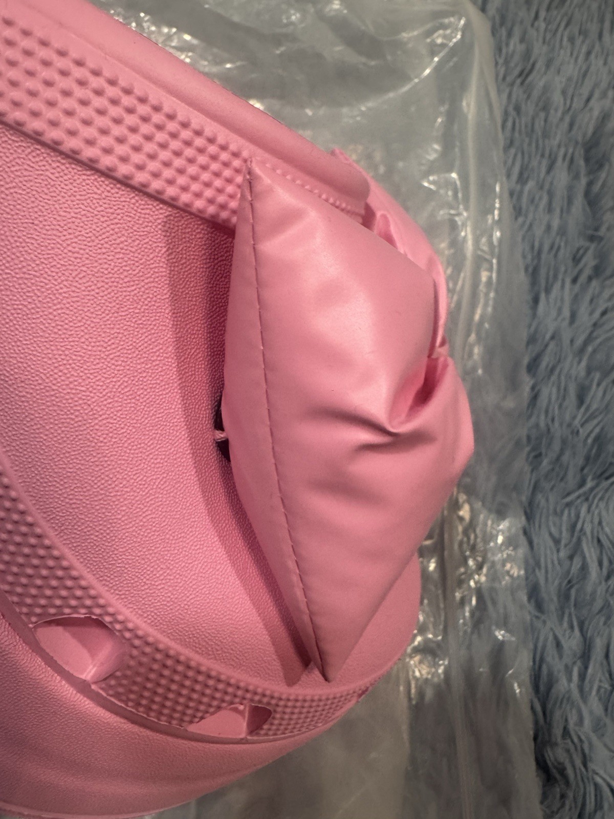 NWT CROCS Siren Bow Clogs In Pink Size 8