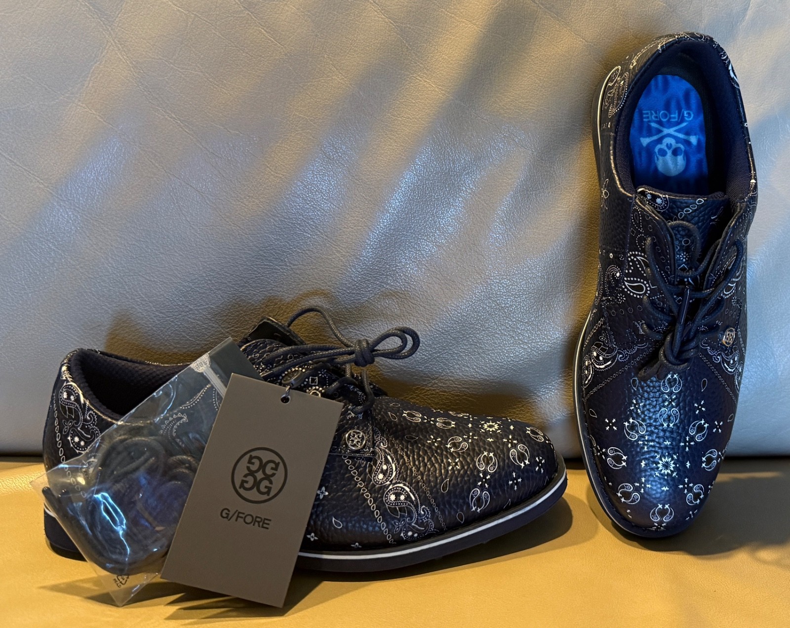 NWOB Women G/Fore Bandana Gallivanter Golf Shoes Size 6 G4LS23EF15 Twilight