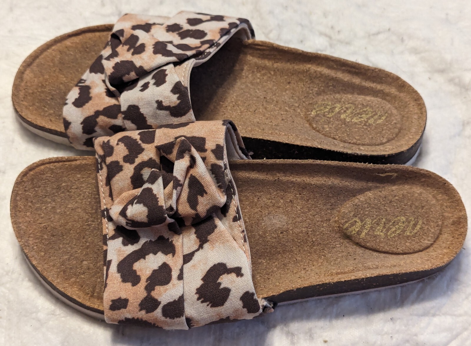 Aerie Spotted Any Mal Print Slides Sandals Size 7 / 37.5 Women’s