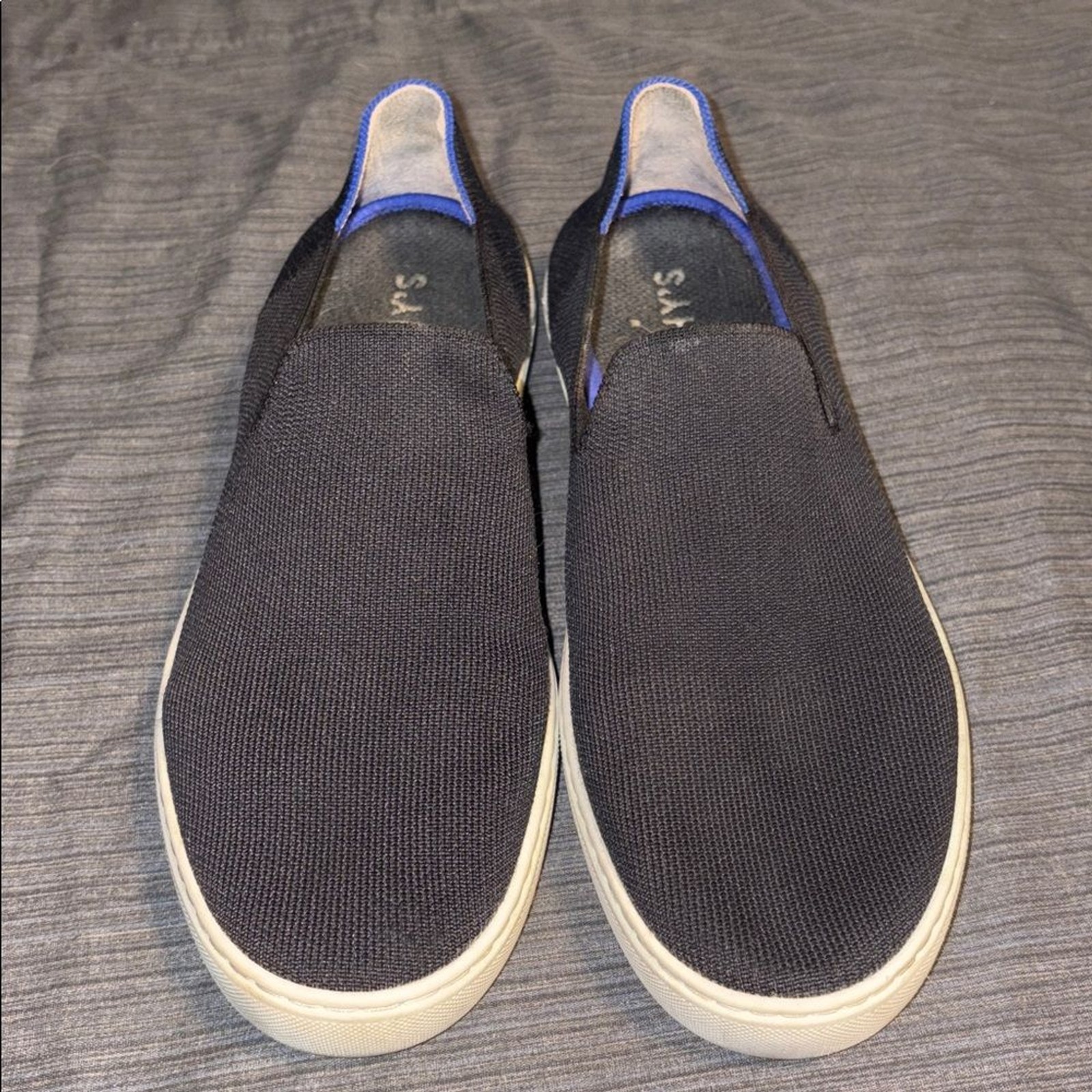 Rothy’s Original Slip On Sneaker Sneakers in Black Solid