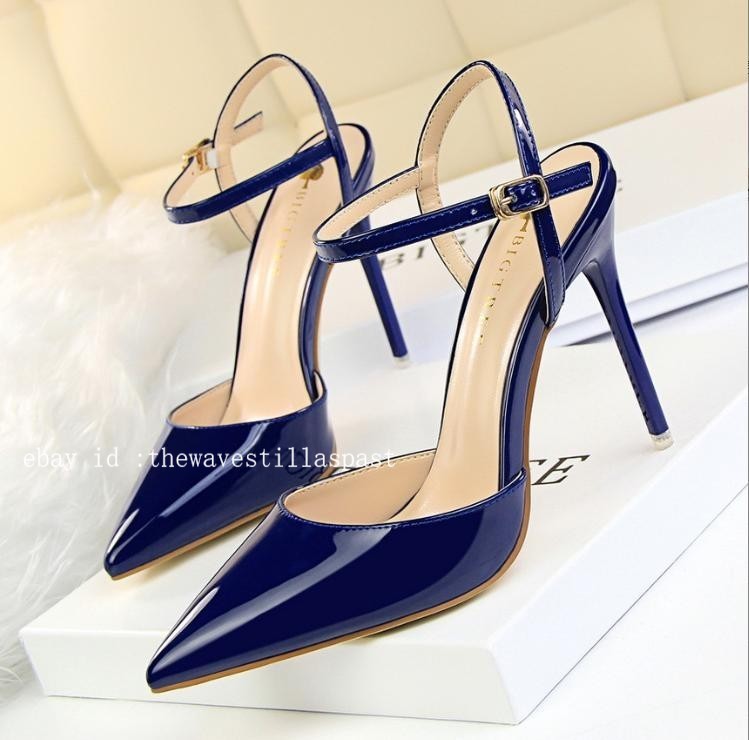 Women’s High Heels Pointed Toe Ankle Dress Strap Sandals Casual Party OL Shoes