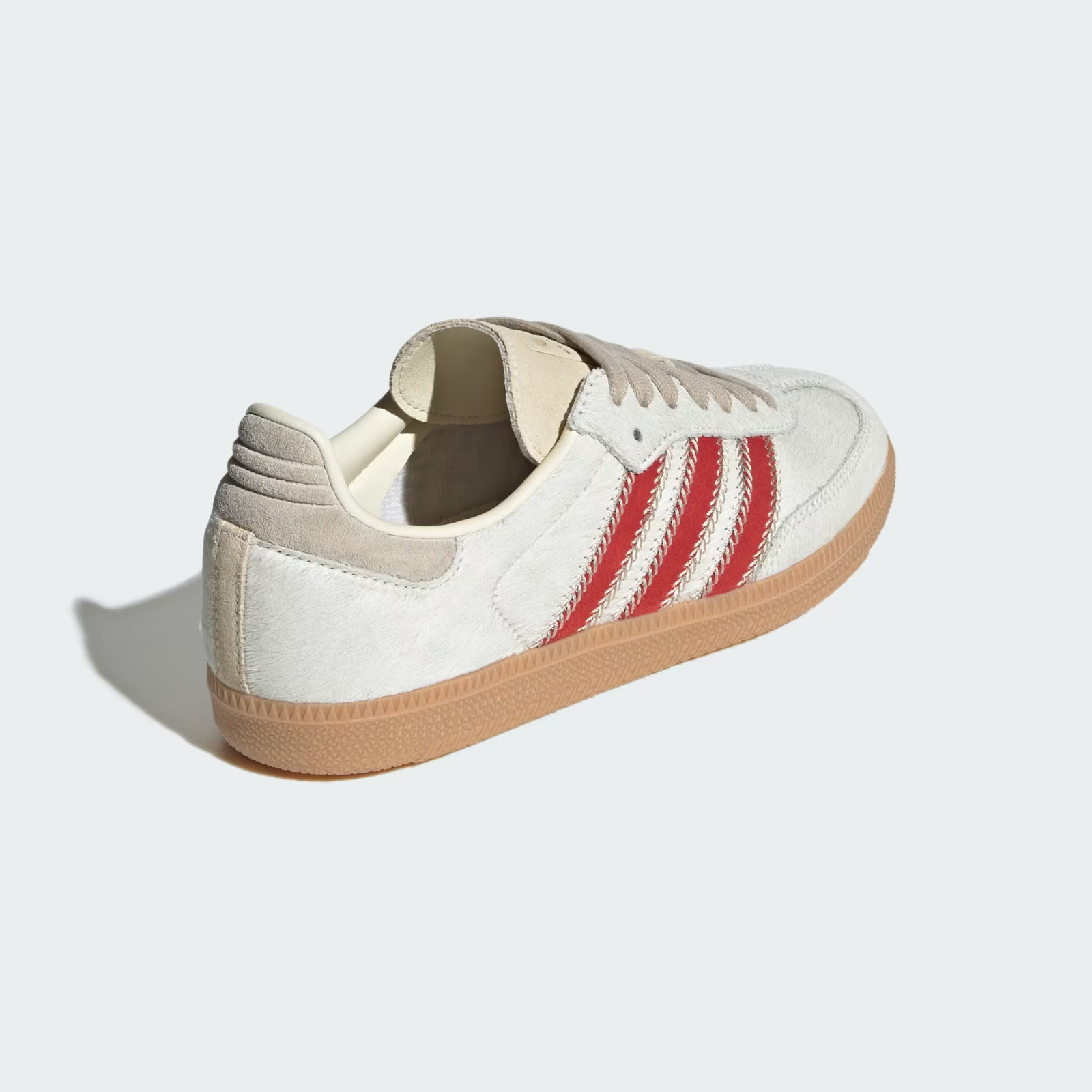 JS3935 adidas Originals Samba OG Wonder Beige Cream White Better Scarle (Women’s