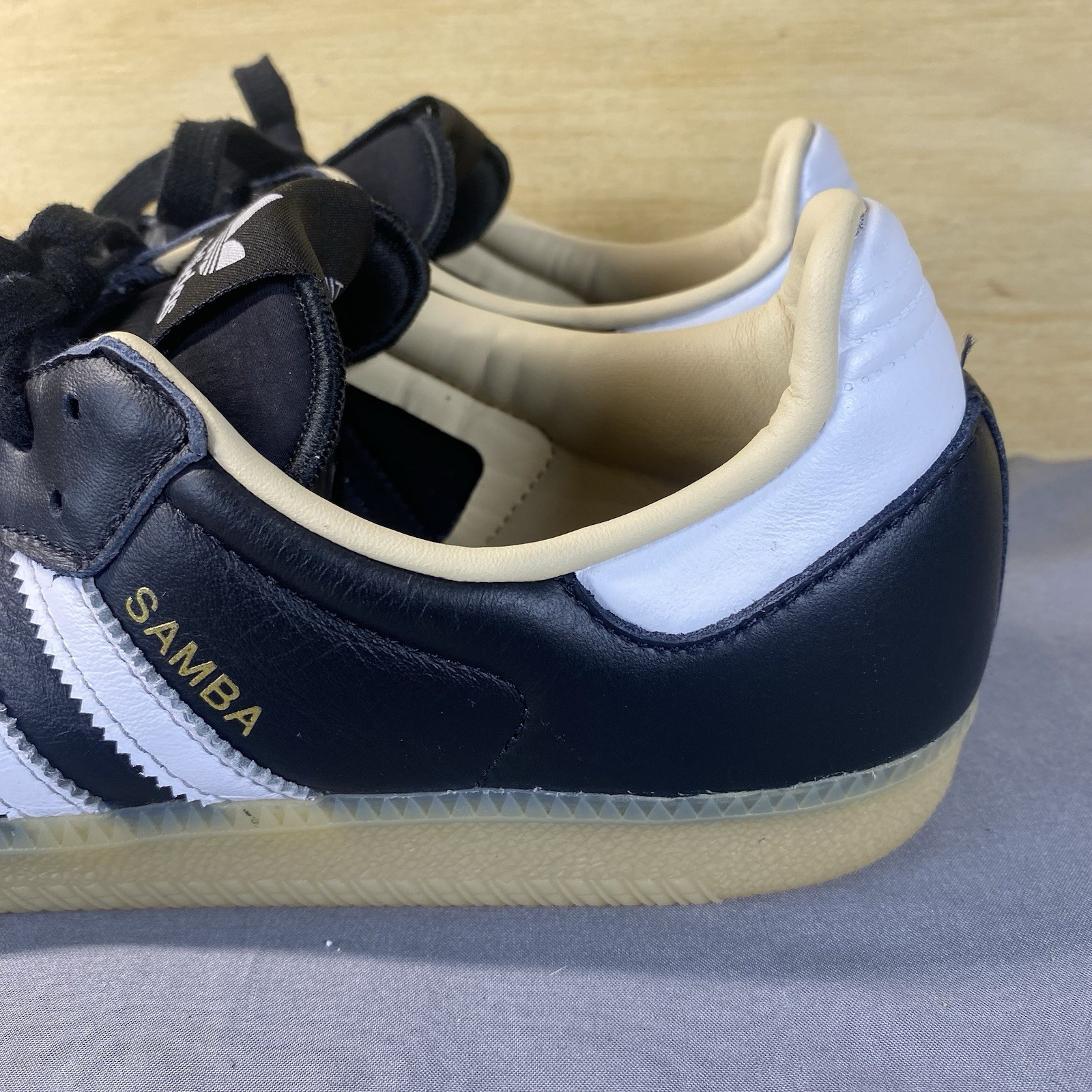 Adidas Samba OG Black Wonder White IE5836 Size 10.5