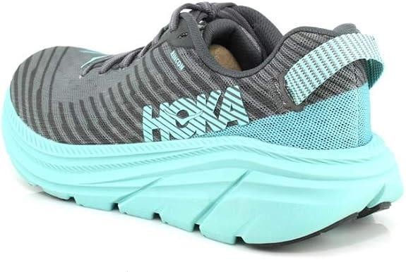 New Women’s Hoka One One Rincon Running Shoes Size 9-11 Gray/Aqua 1102875