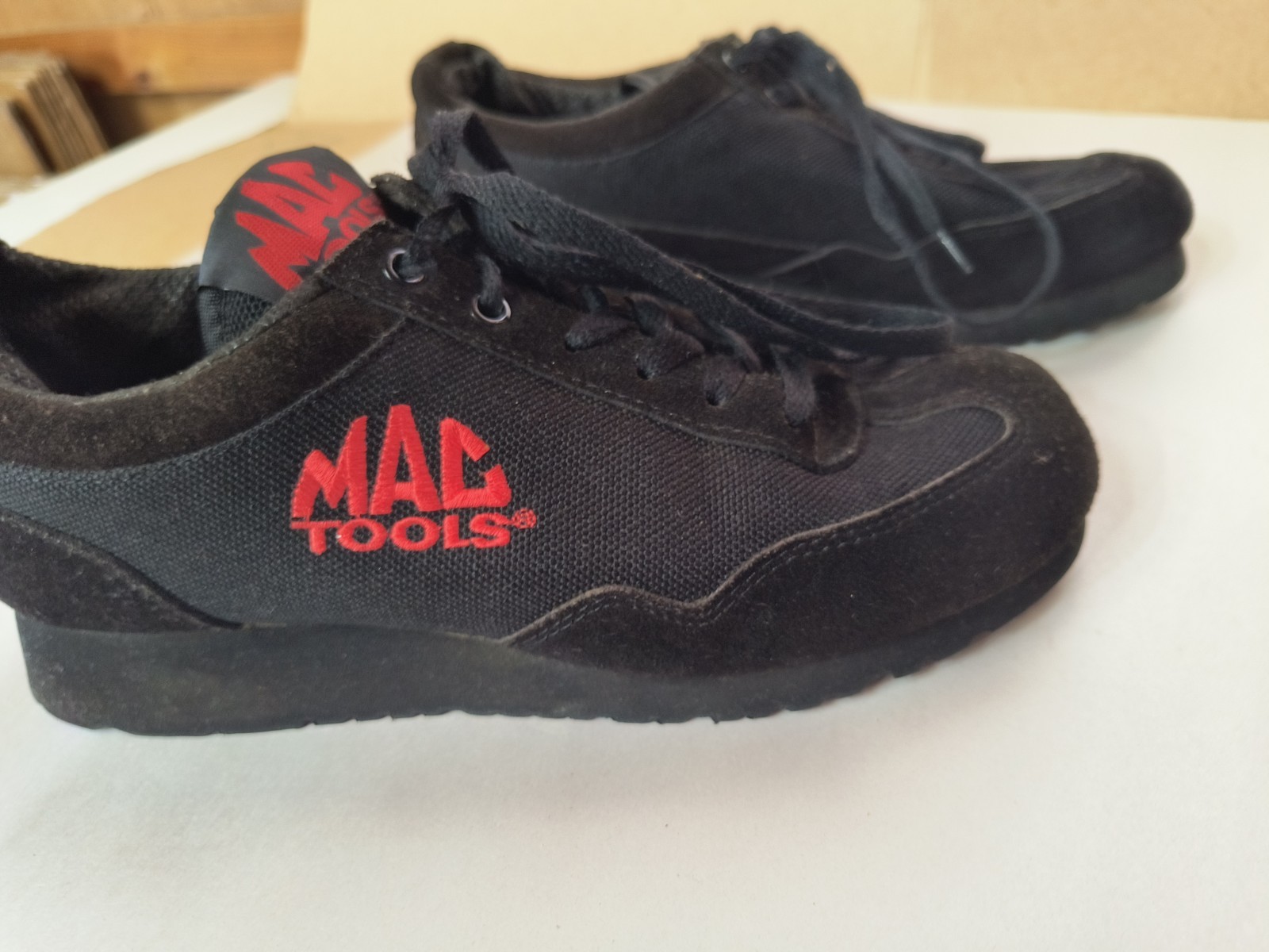 MAC TOOLS Low Crew Black Fastlane Shoes Sneakers MEN’S 8 WOMEN’S 10