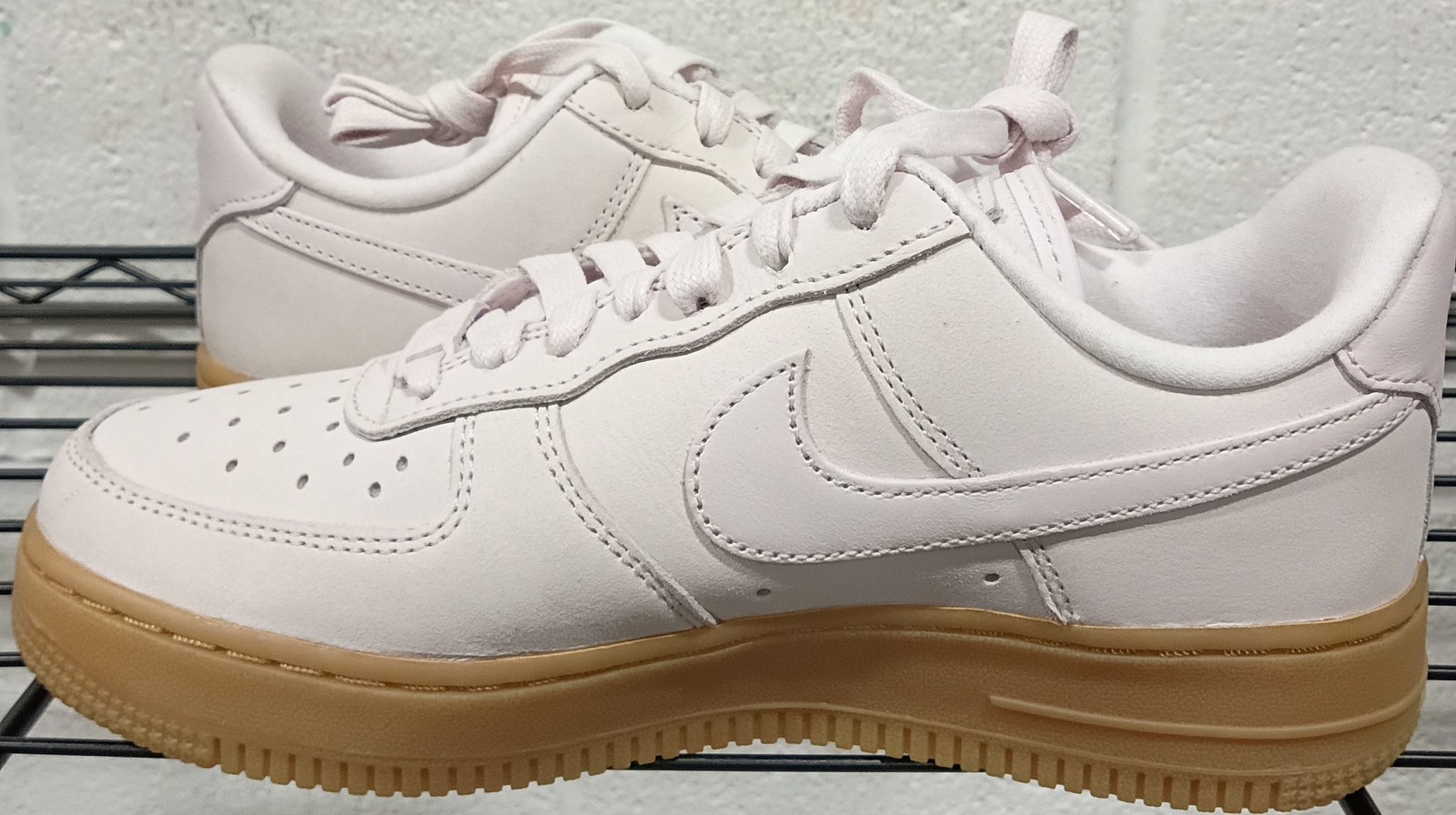 Women’s Nike Air Force 1 PRM NF Pearl Pink/Pearl Pink (DR9503 601) – 6.5