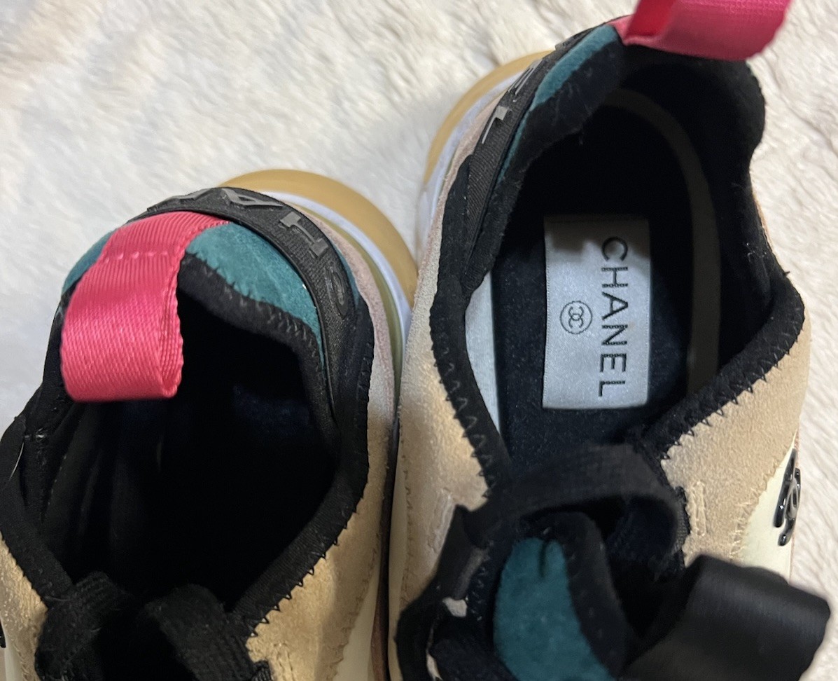 Women’s Multi-color Sneakers, Size 9