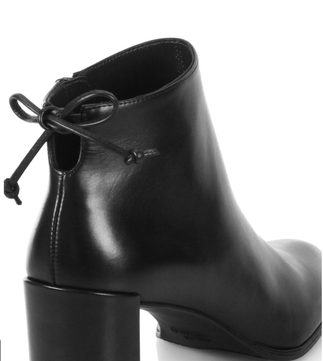 $600 Stuart Weitzman Lofty Bootie Black Leath 5 5.5 6 6.5 7 7.5 8 8.5 9 9.5 10M