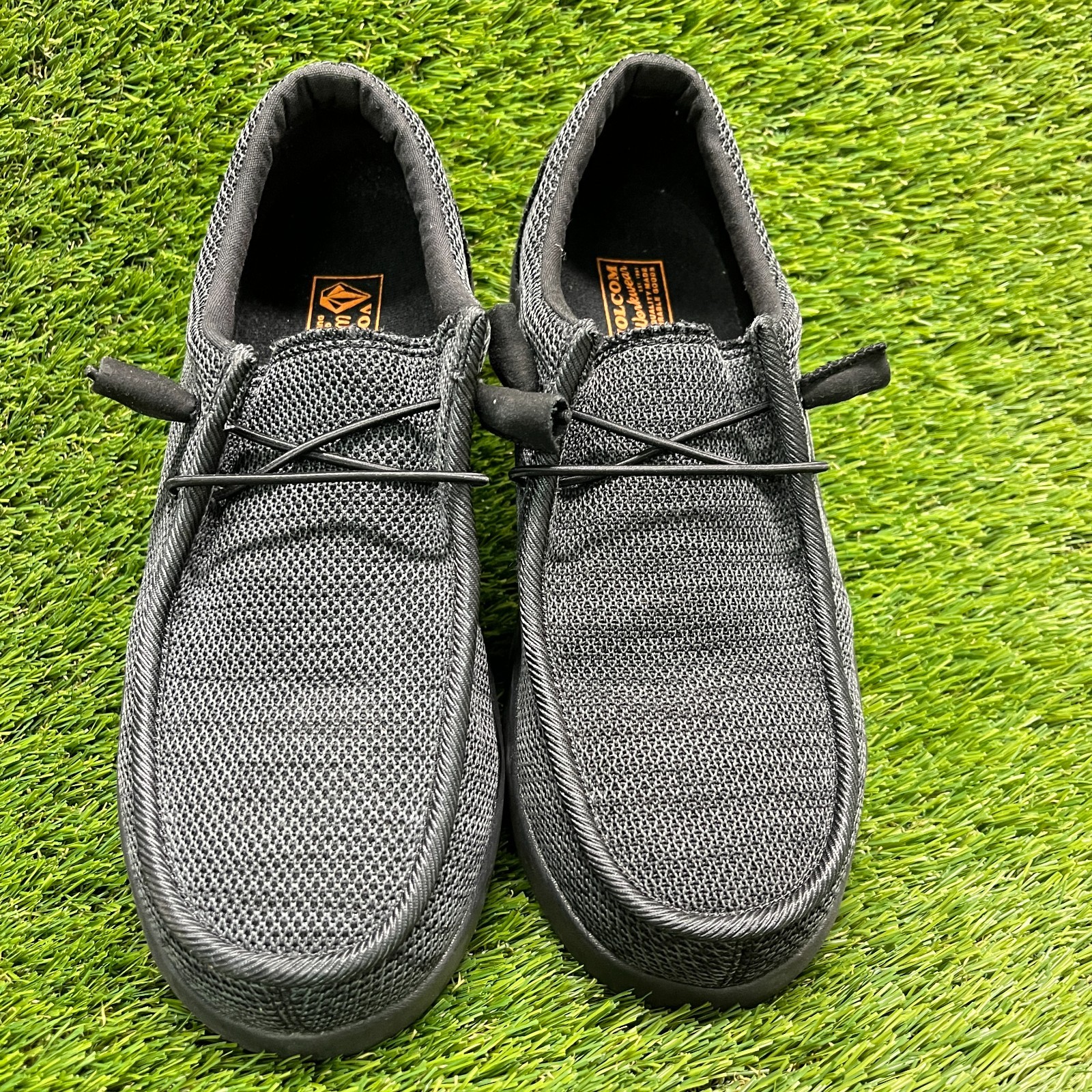 Volcom Chill Womens Size 7.5D Black Composite Toe Safety Work Slip-On Shoes