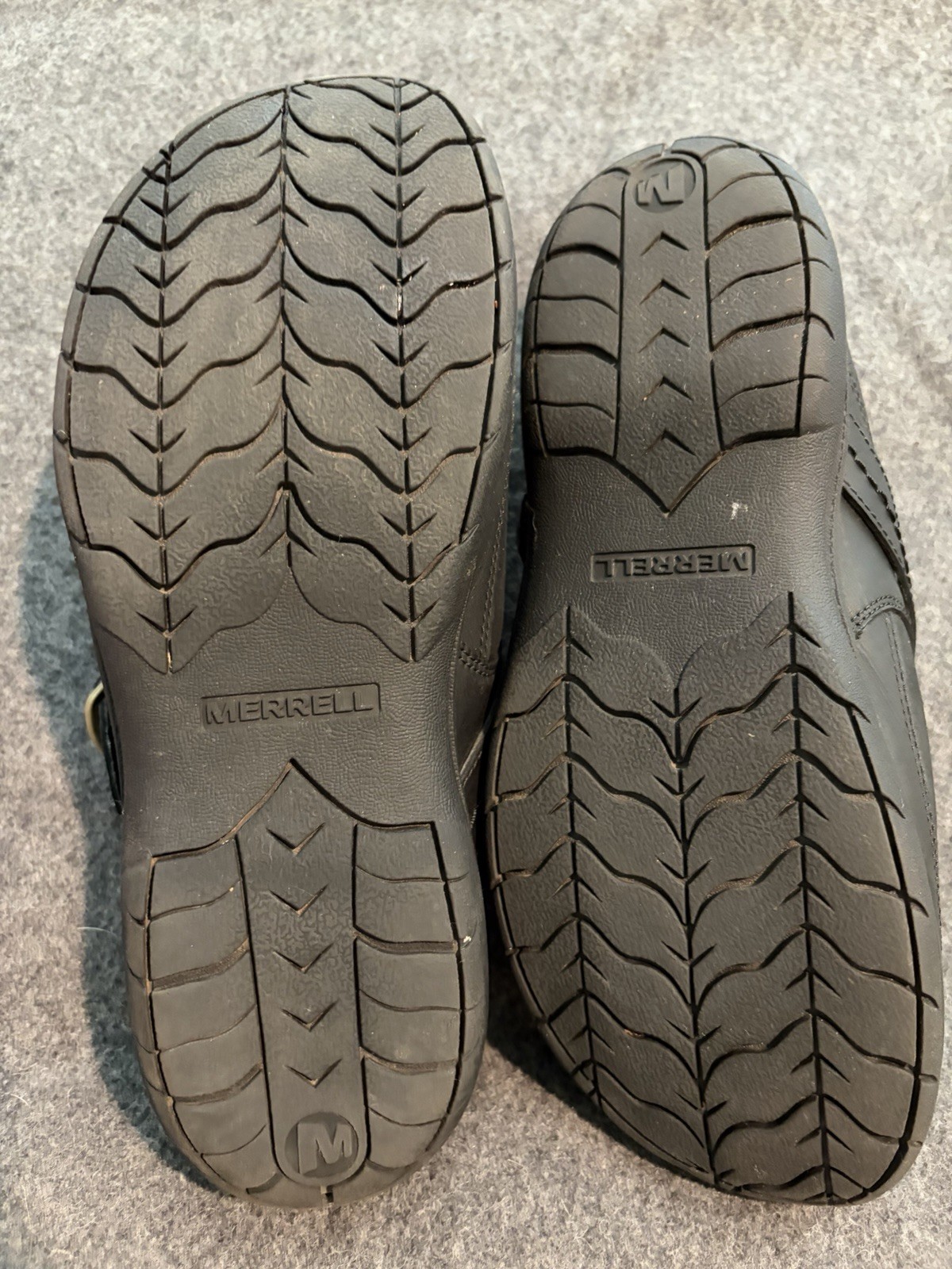 Merrell Encore Kassie Buckle Leather Mule Clog Women’s Size 7.5 Black