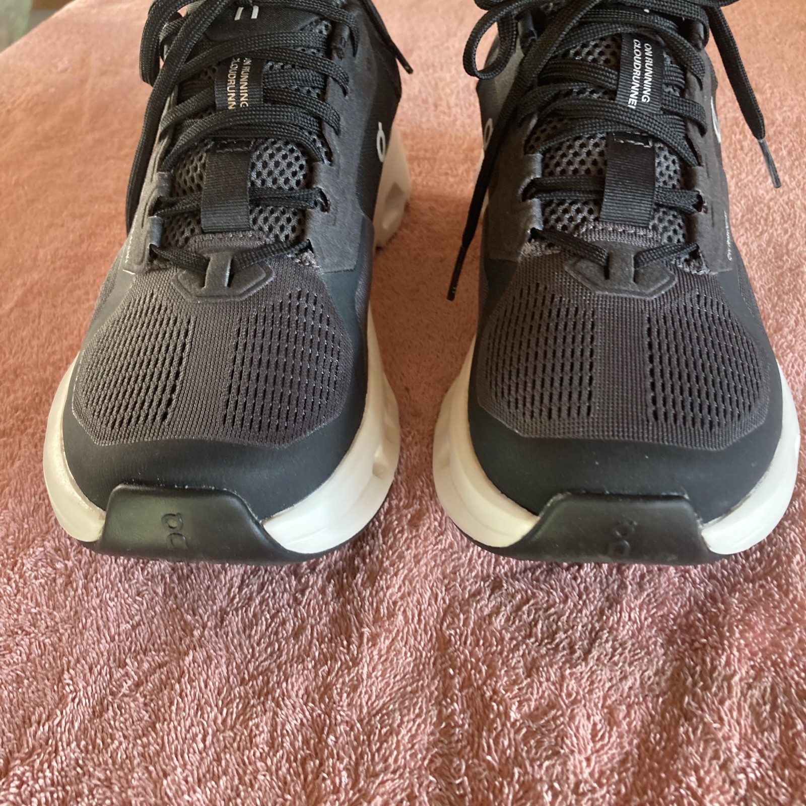 On Cloud Cloudrunner 2 Lace Up Shoes Women’s Size 7.5 Eclipse/Black