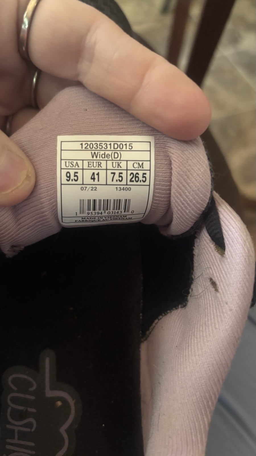 Brooks Adrenaline GTS 22 Women’s Low Top Lace Up Sneaker Gray/Black/Pink