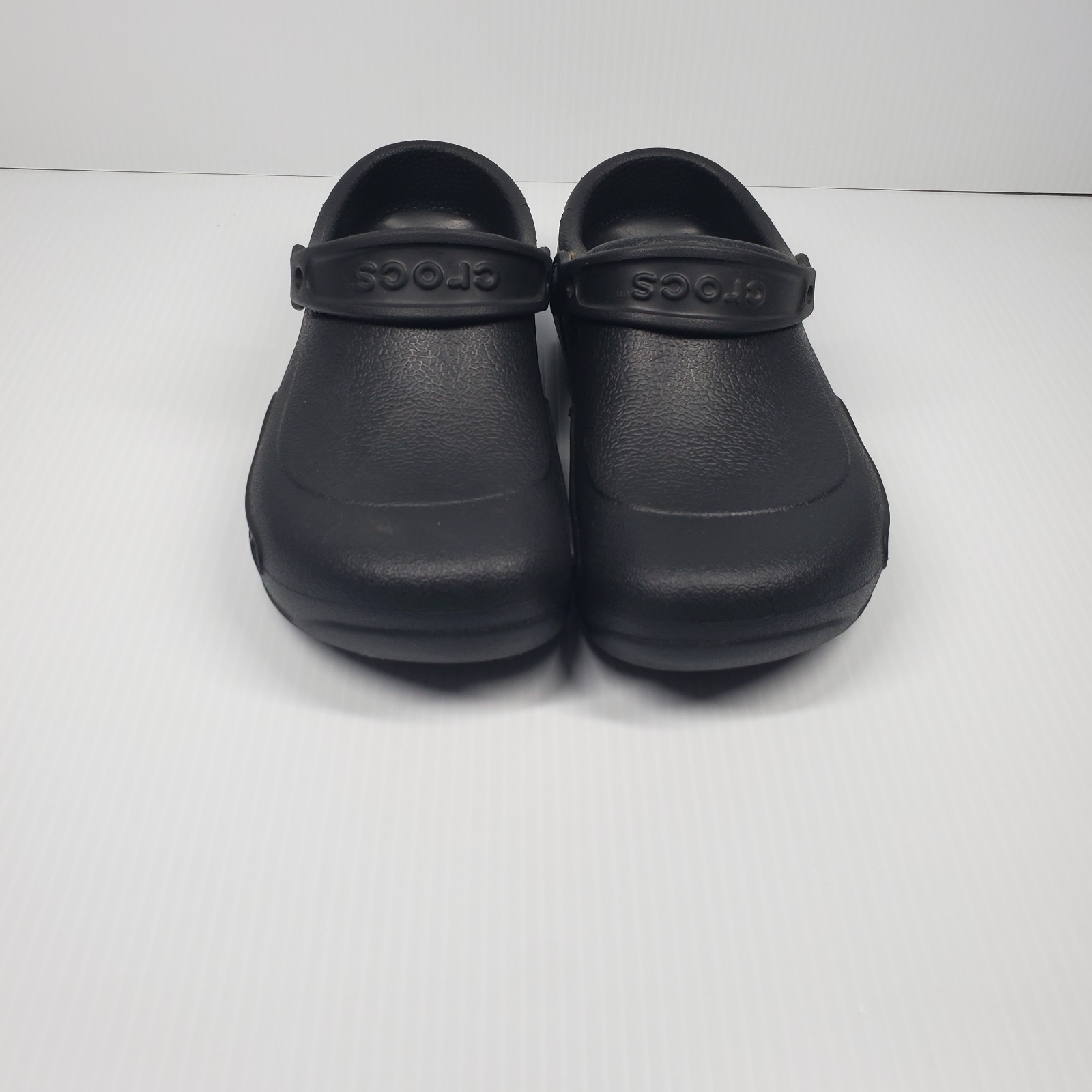 Unisex Classic Clogs Slip On Ultra-Light Water-Friendly Black Shoes W8 M6