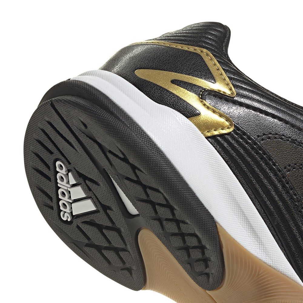 adidas Predator Sala Lace Up Womens Black Sneakers Athletic Shoes IH6779
