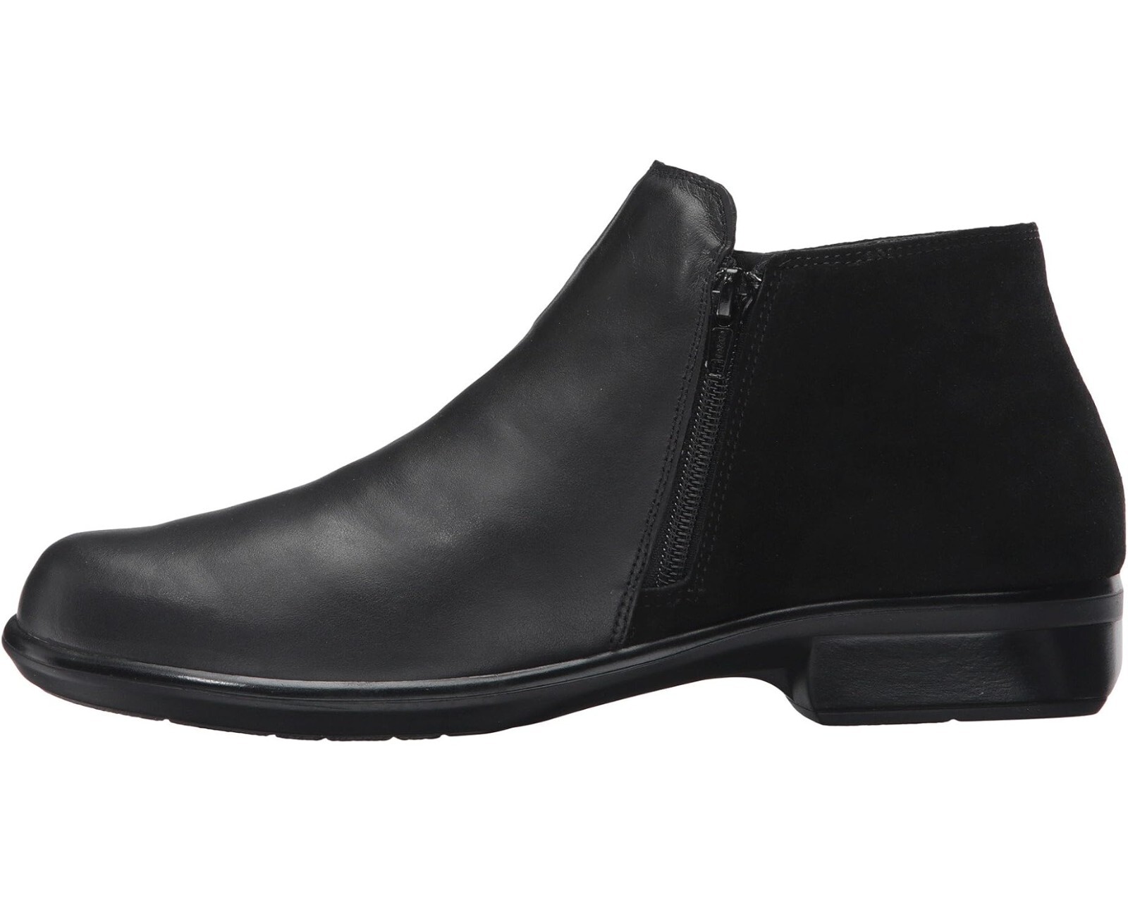 Naot Z3616 * Womens Helm Soft Black Speckled Bootie Size US 4 EU 35