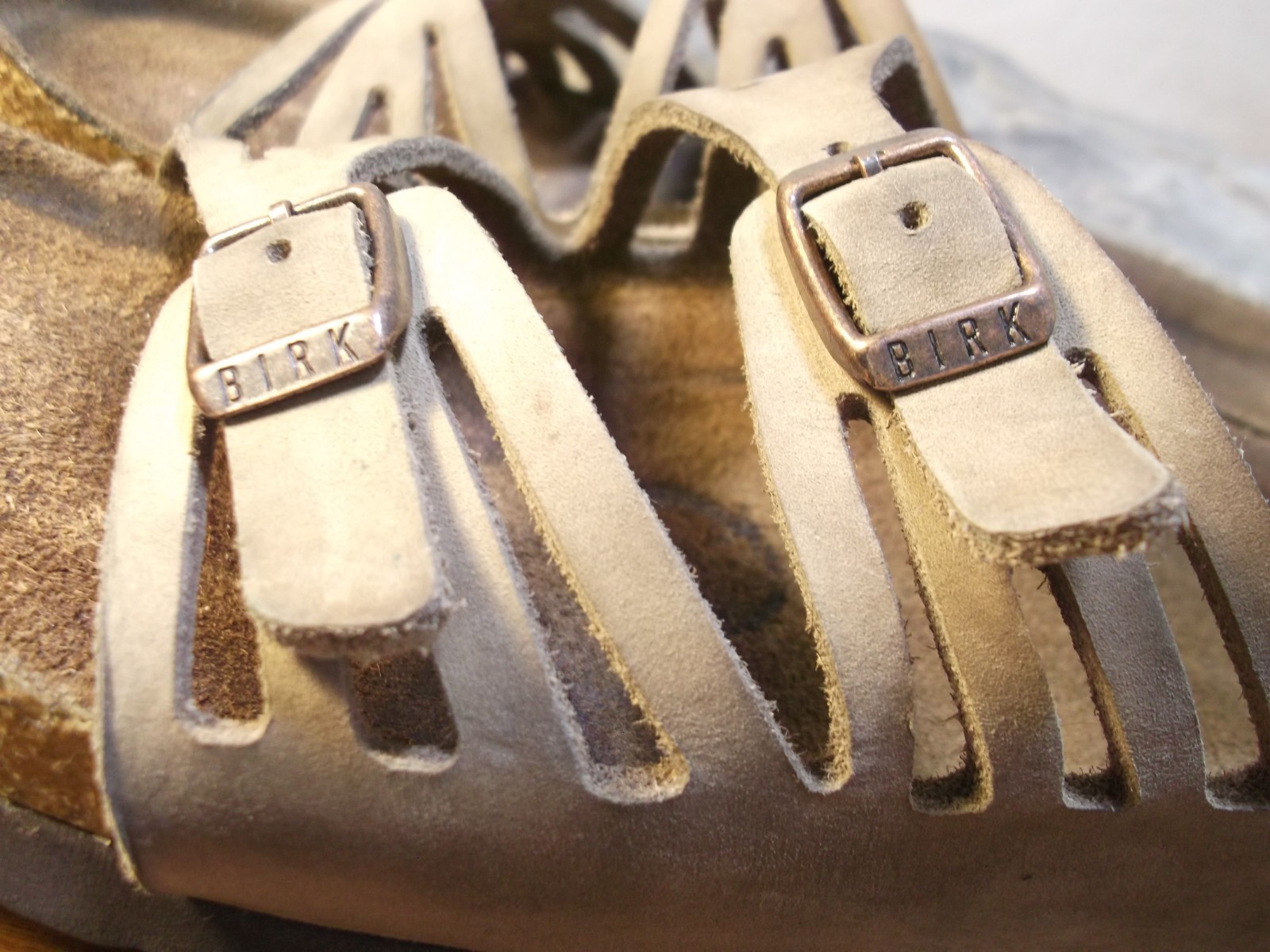 Birkenstock Germany Women’s Sz. 7 M/ 38 Granada Leather Buckle Sandal