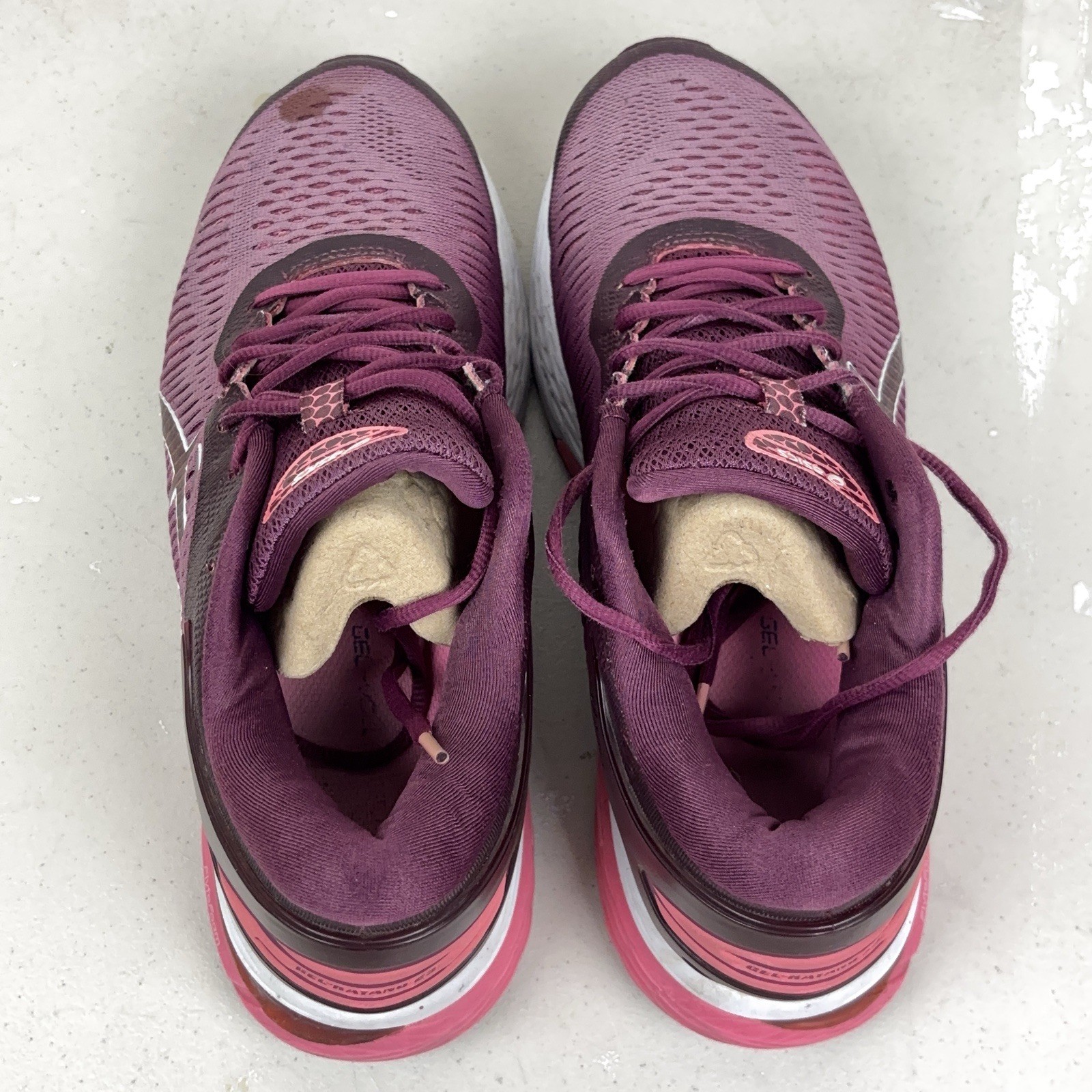 Asics Gel-Kayano 25 Roselle Pink Cameo Running Shoes Women’s 10 RARE Color