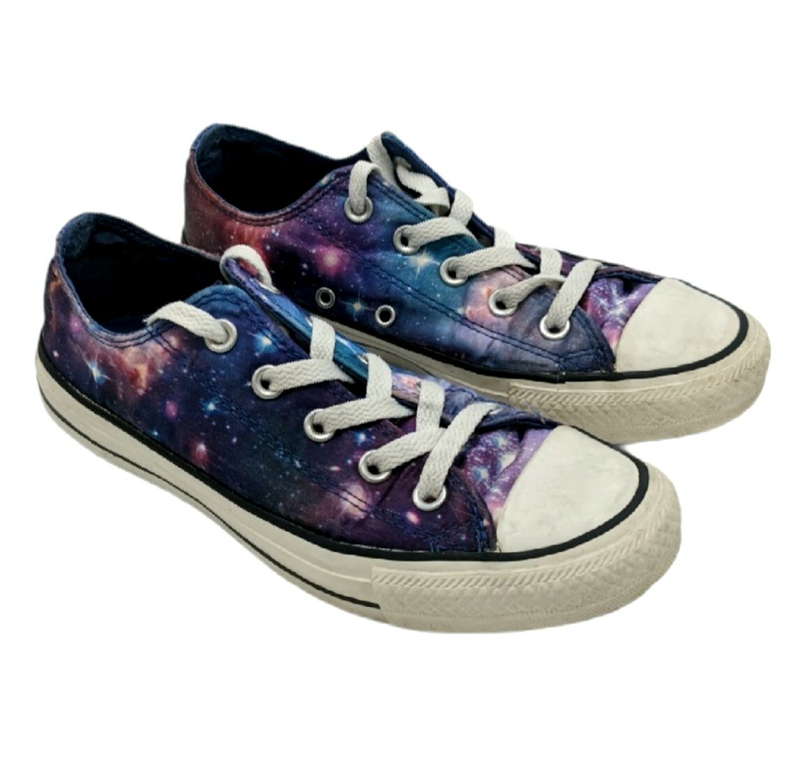 Converse All Star Unisex Mens 4 Womens 6 Space Themed Athletic Shoes 143963C