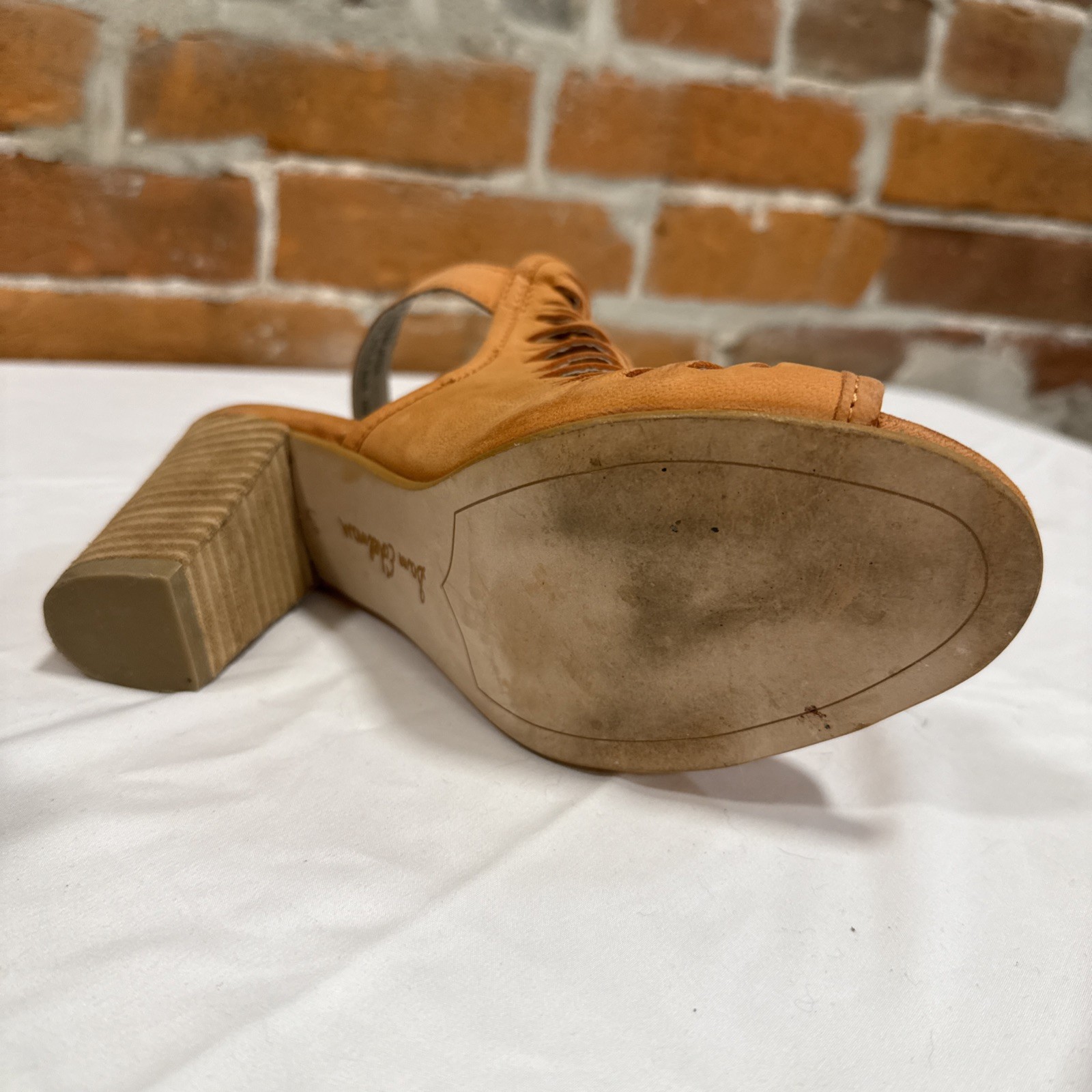 Sam Edelman® «Holly» Slingback Sandals Ginger S 6.5 MSRP $160