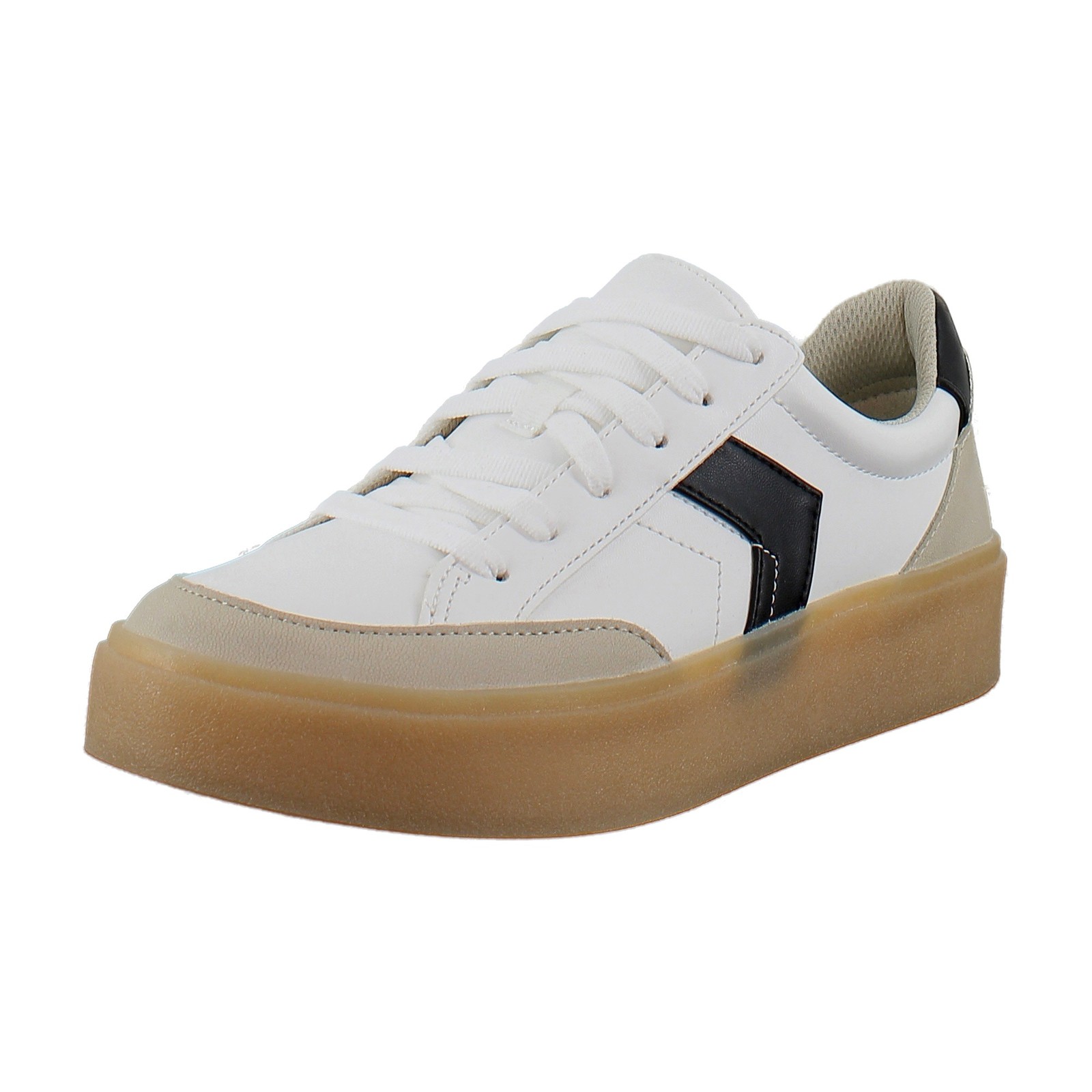Dr. Scholl’s Madison Lace Women’s Fashion Sneakers White/Oyster Smooth Size 6 M