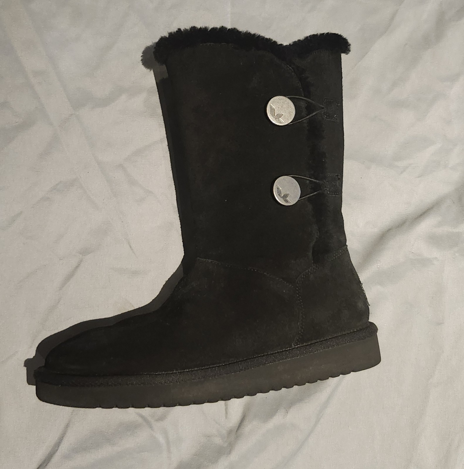 Koolaburra By UGG Boots Women’s Size 6 Kinslei Tall Winter 1096409 Black