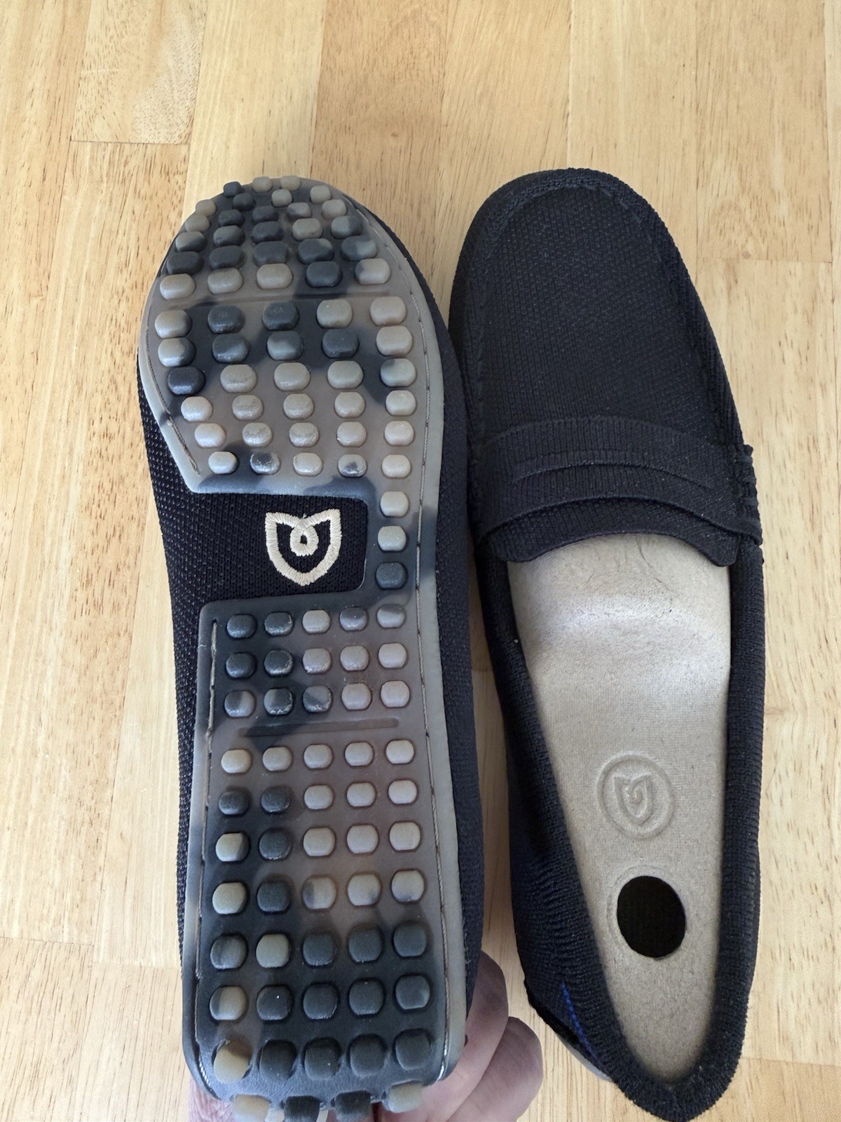 Rothy’s – The Daily Driver Loafer in Black – Women’s Size 6.5