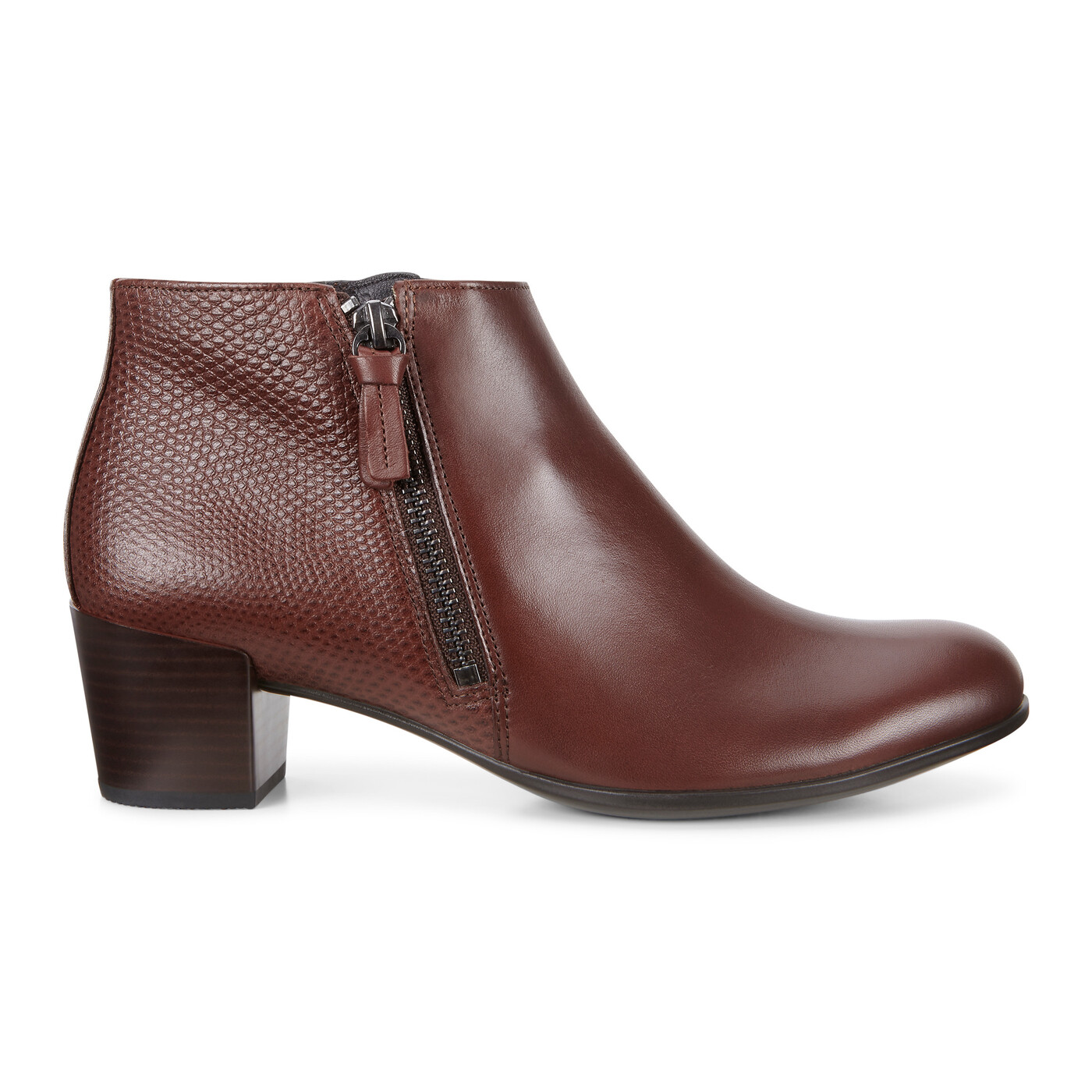 ECCO Shape 35 Ankle Brown Bootie Size 11-11.5US / 42EU Z4936