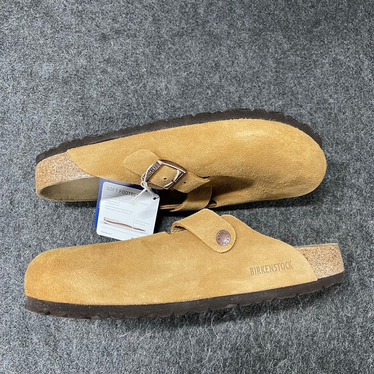 BIRKENSTOCK Boston Soft Footbed Clog Unisex Size US M9/W11 Mink