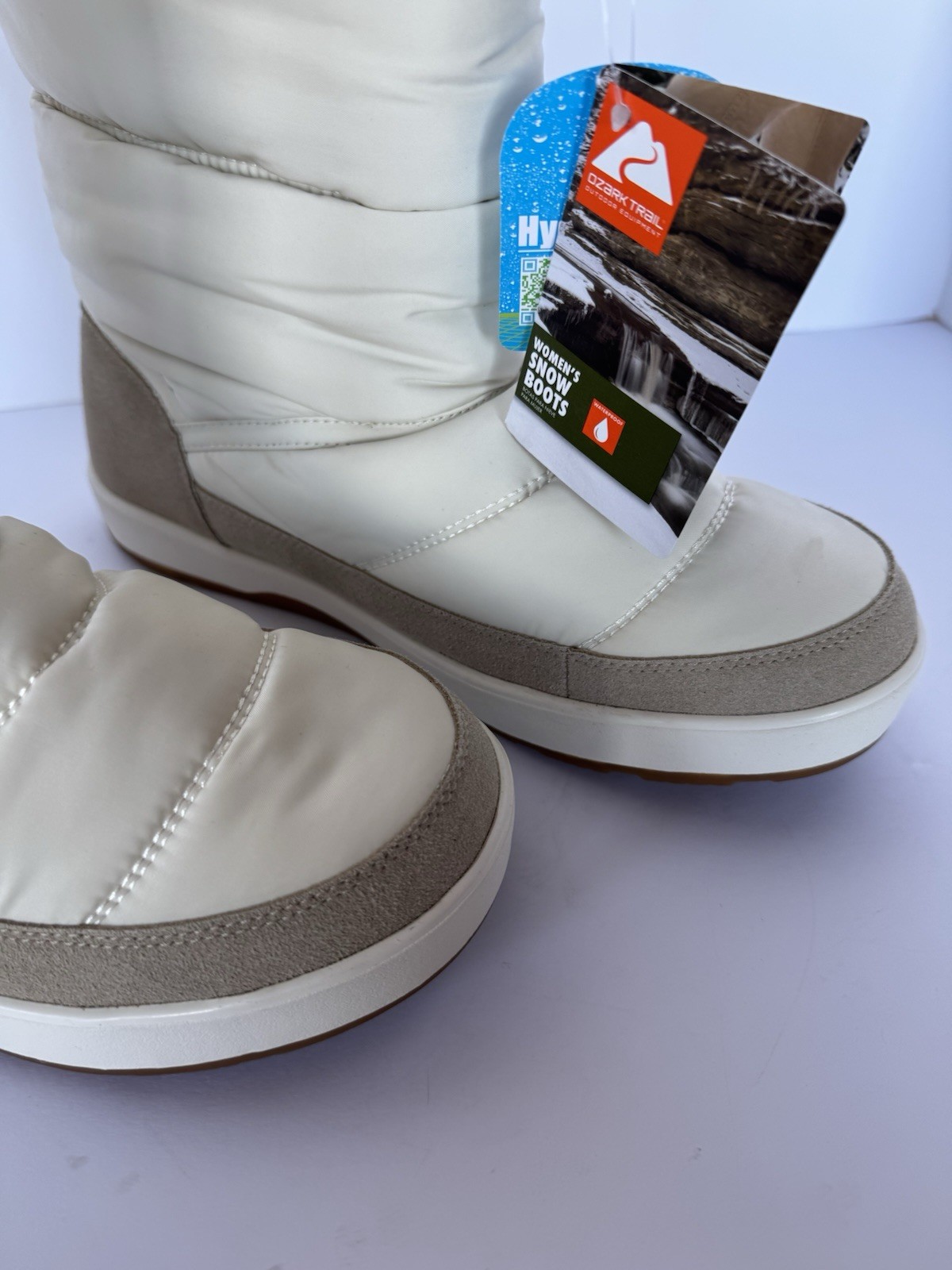 OZARK TRAIL WOMEN 11 M, SNOW BOOTS, 3M THINSULATE, PULL ON, NEW, RETAIL $50