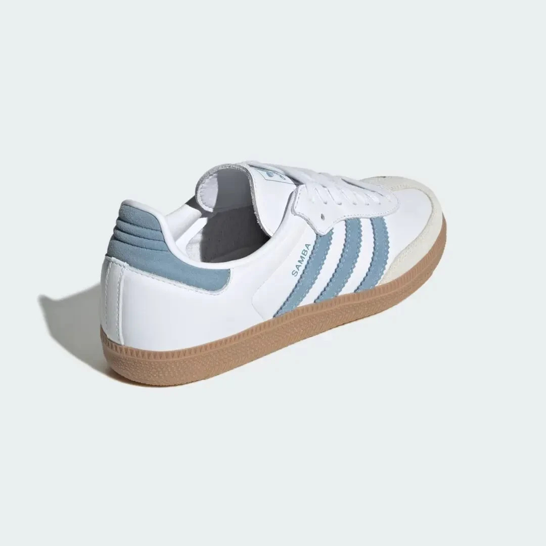 JS1391 adidas Originals Samba OG Cloud White Alumina Ash Blue (Women’s)