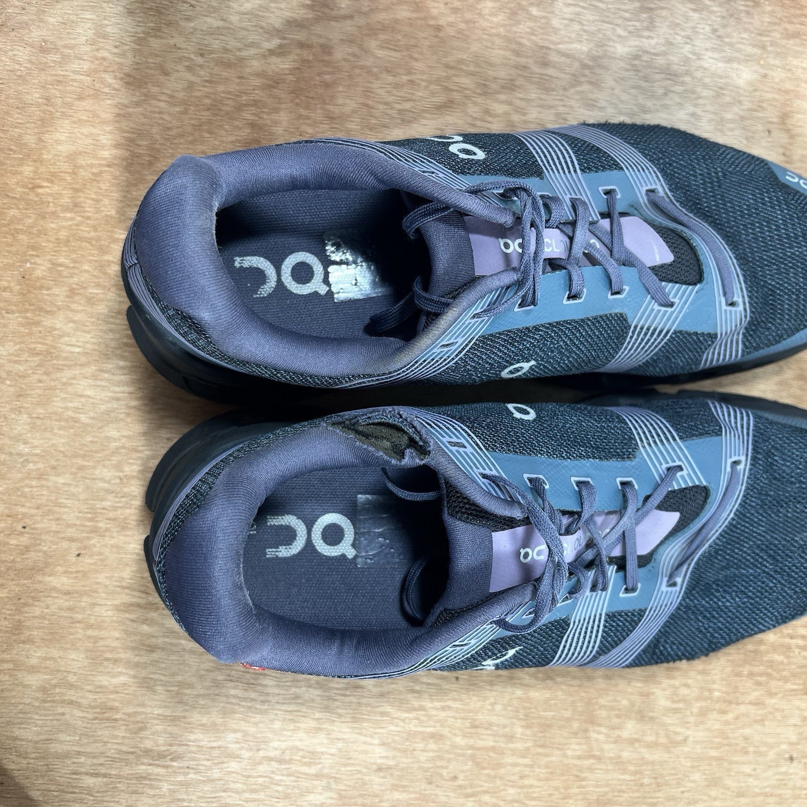 On Cloudgo Women Size 9.5 55.98087 Black Athletic Running Hiking Gym Shoes