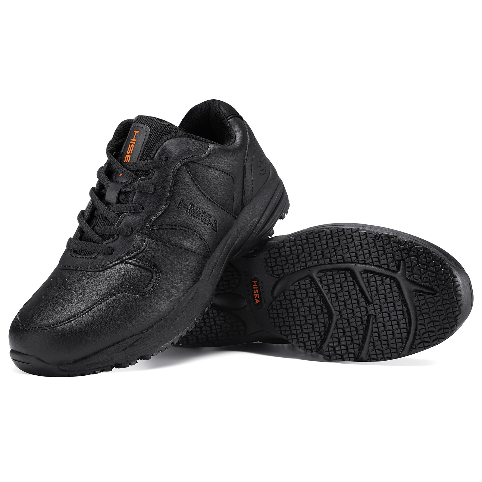 HISEA Women Kitchen Non-Slip Working Shoes Oil-Resistant Food Service Chef Shoes