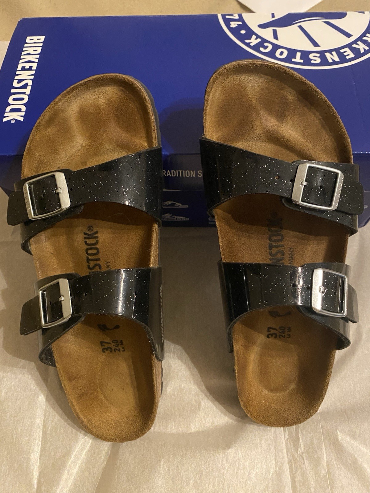 Birkenstock Sydney Magic Galaxy Black 37 US 6