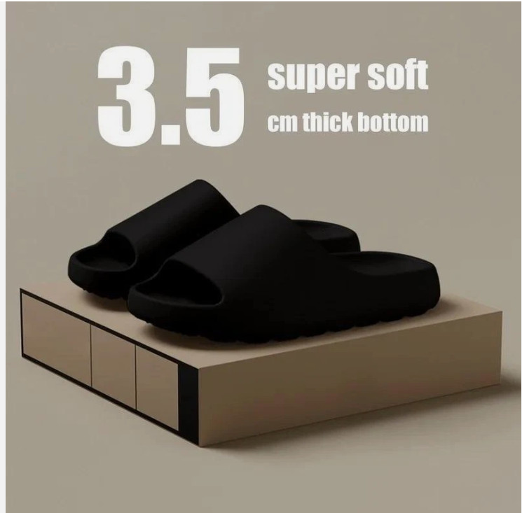 Coconut Slippers Cloud Thicksoled Sandals Summer Fashion Soft Bottom Beach woman