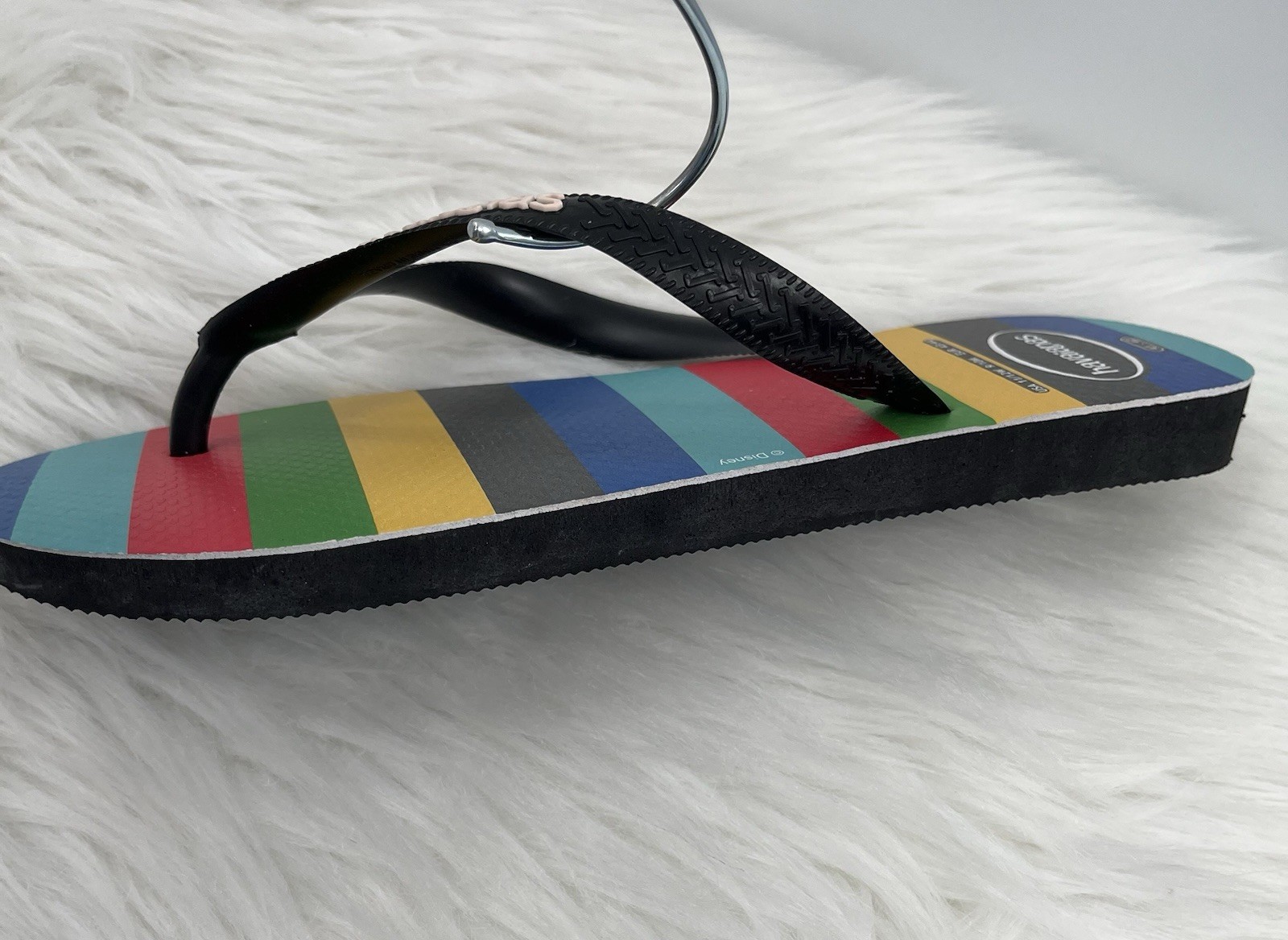 Havaianas Disney Mickey Mouse Flip Flops Unisex Womens 11/12 Mens 9/10 Sandals