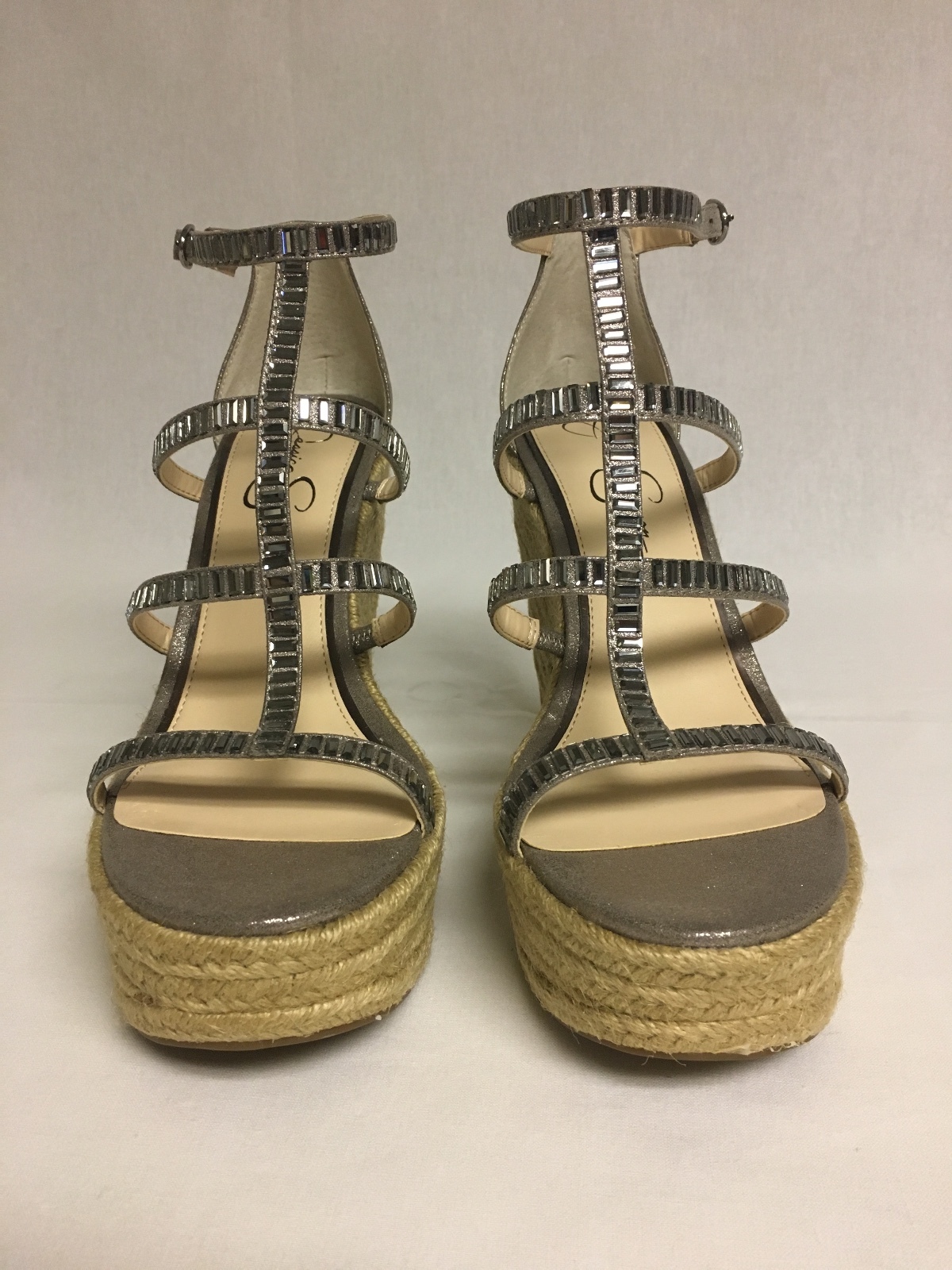 Jessica Simpson Women’s Adelinn Platform Wedge Sandals US Shoe 9.5 Medium B,M