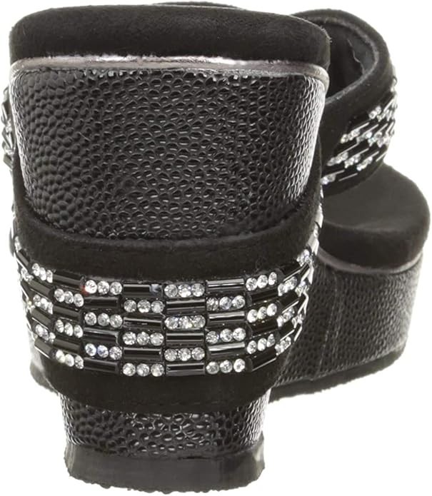 Volatile Carilla Women’s Rhinestone Wedge EVA Sandals Size 11