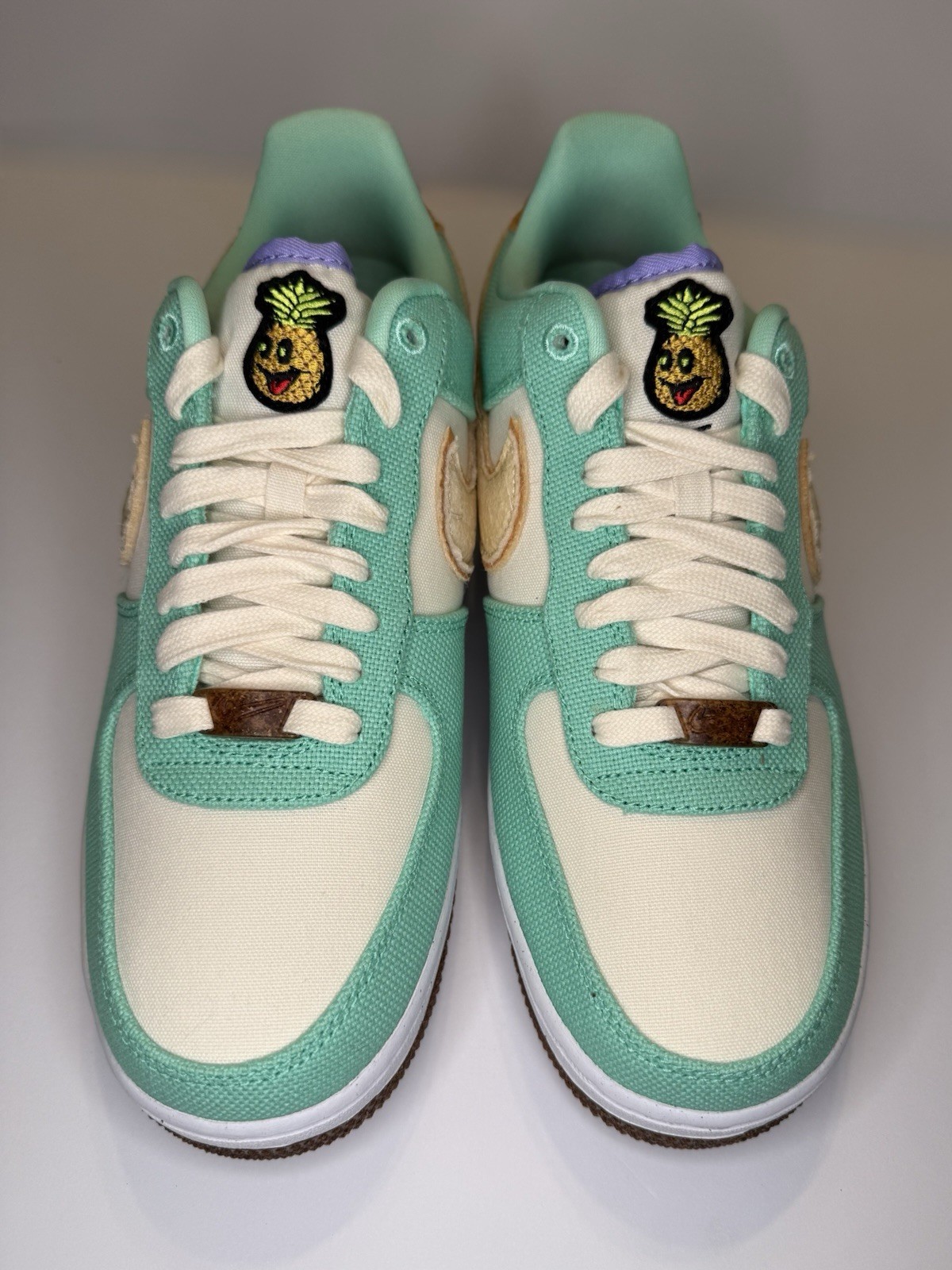 Nike Air Force 1 ’07 LX Happy Pineapple Green Glow Coconut Milk CZ0268-300