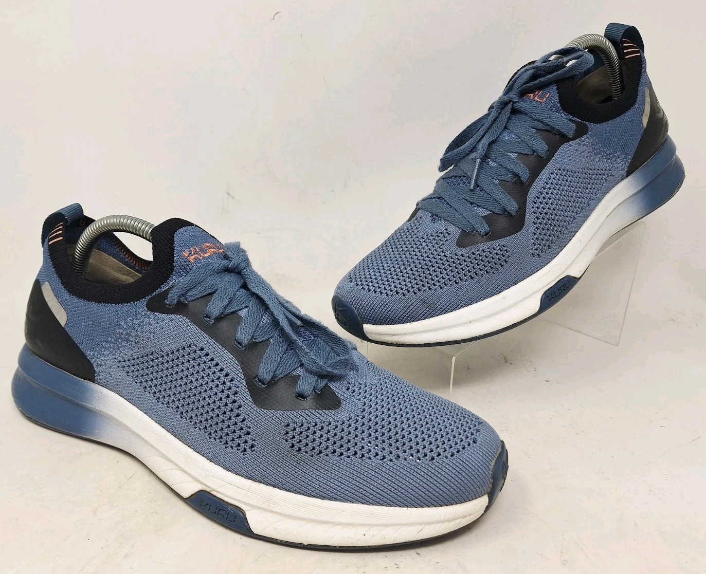 KURU Womens Flux Cross Training Athletic Shoes Blue Black Size 10.5 M