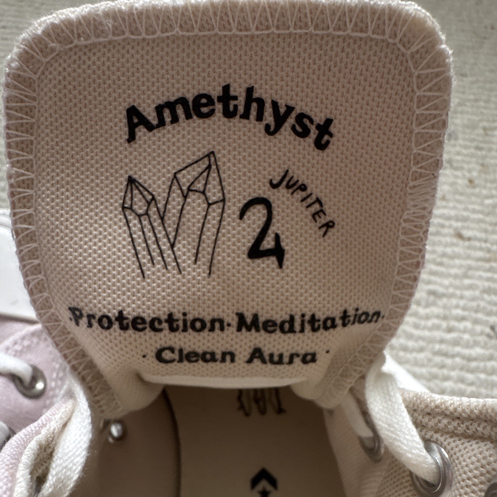 Converse Chuck Taylor All Star High Top Women’s Pink Crystal Embroidered