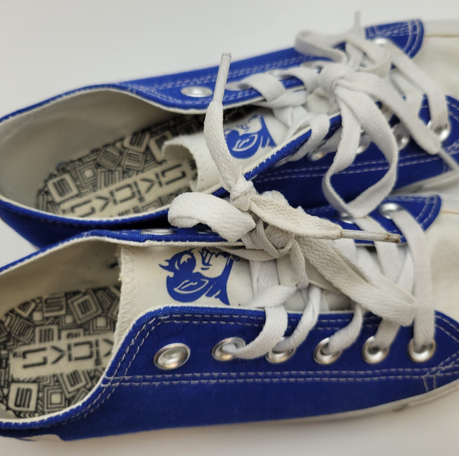 SKICKS Duke Blue Devils Unisex Low Top Sneaker Sz Women 7M