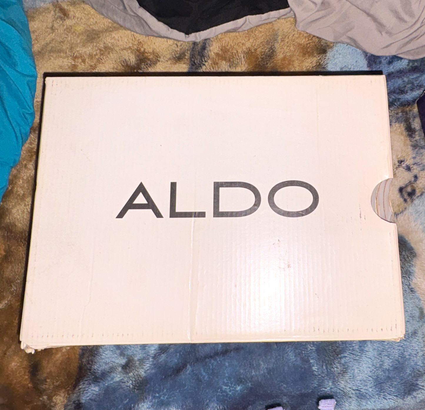 ALDO Women’s Pointed Toe Stiletto Pump, Textured Animal Print Multicolor US 9