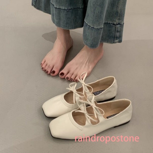 Women Comfortable Flats Soft Boat Shoes Loafers Shallow Round Toe Ballet Flat