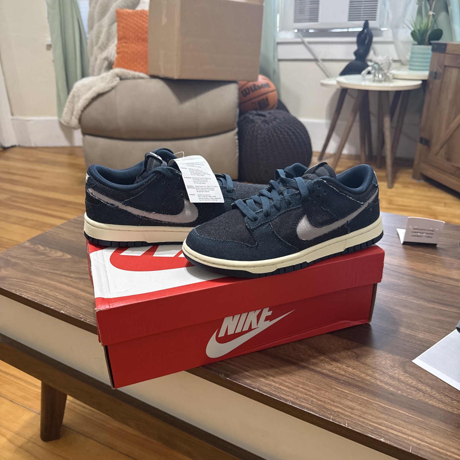 🔥 Nike Dunk Low Armory Navy Denim W – HF1985-400