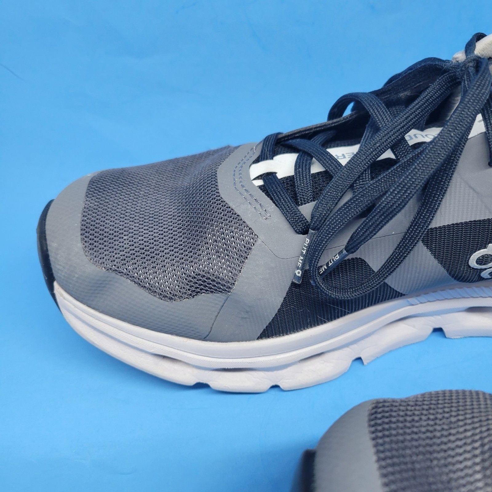 ON Cloudrunner Womens Eclipse Black Running Sneakers Size US 10 EUR 42 READ DESC