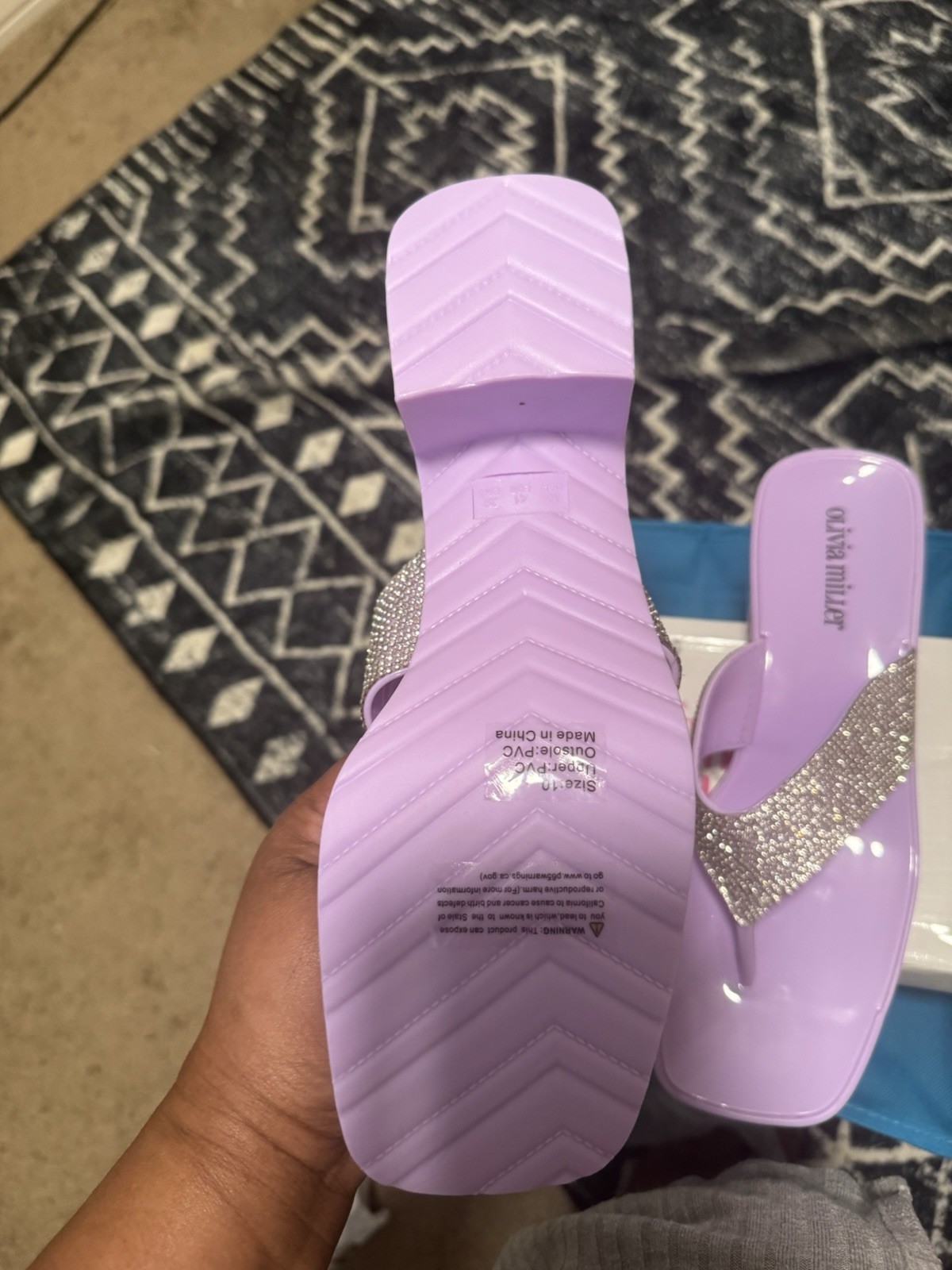 Olivia Miller Lilac Size 10 Brand New In Box Never Worn